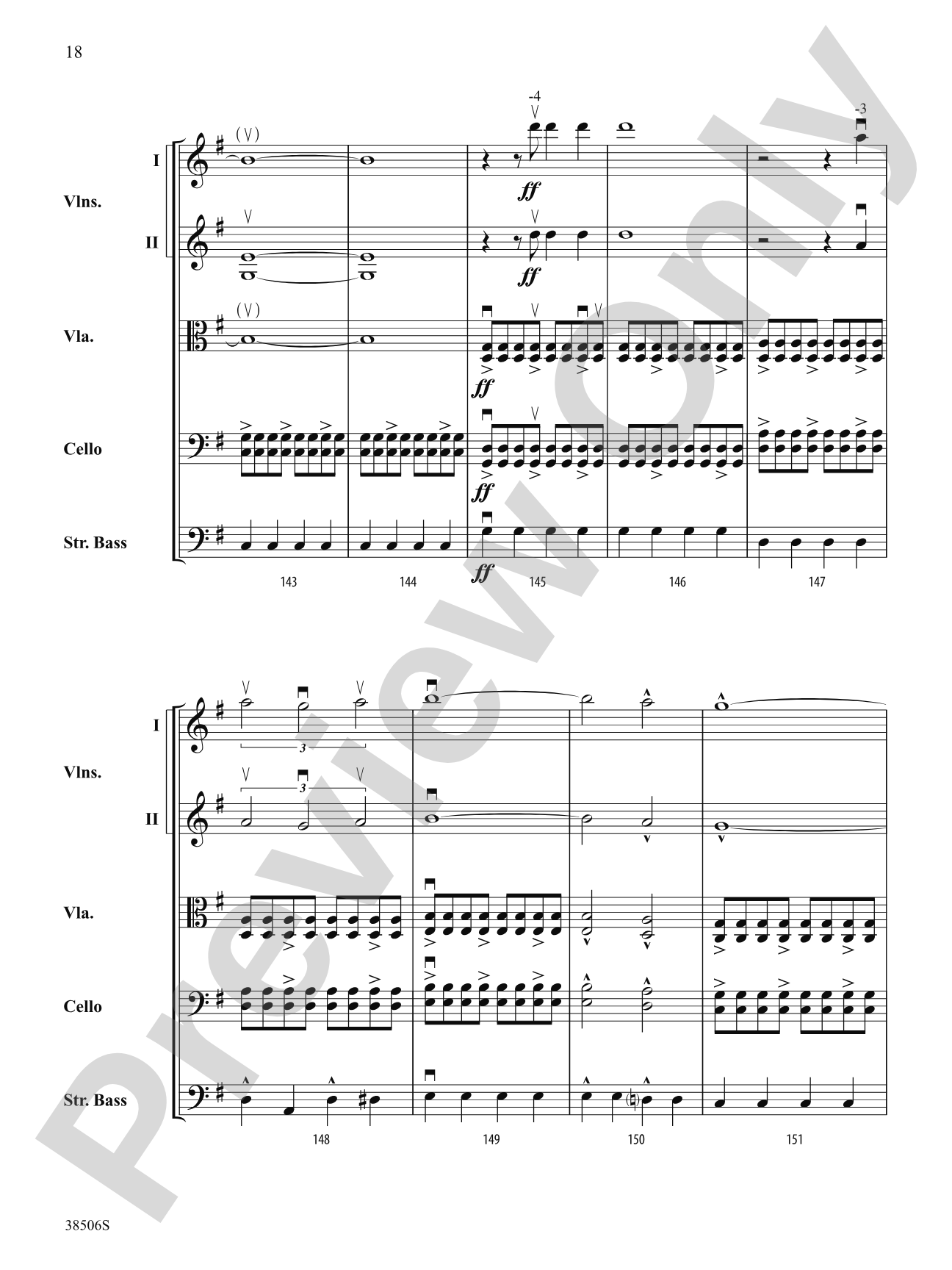 Today: String Orchestra Conductor Score & Parts