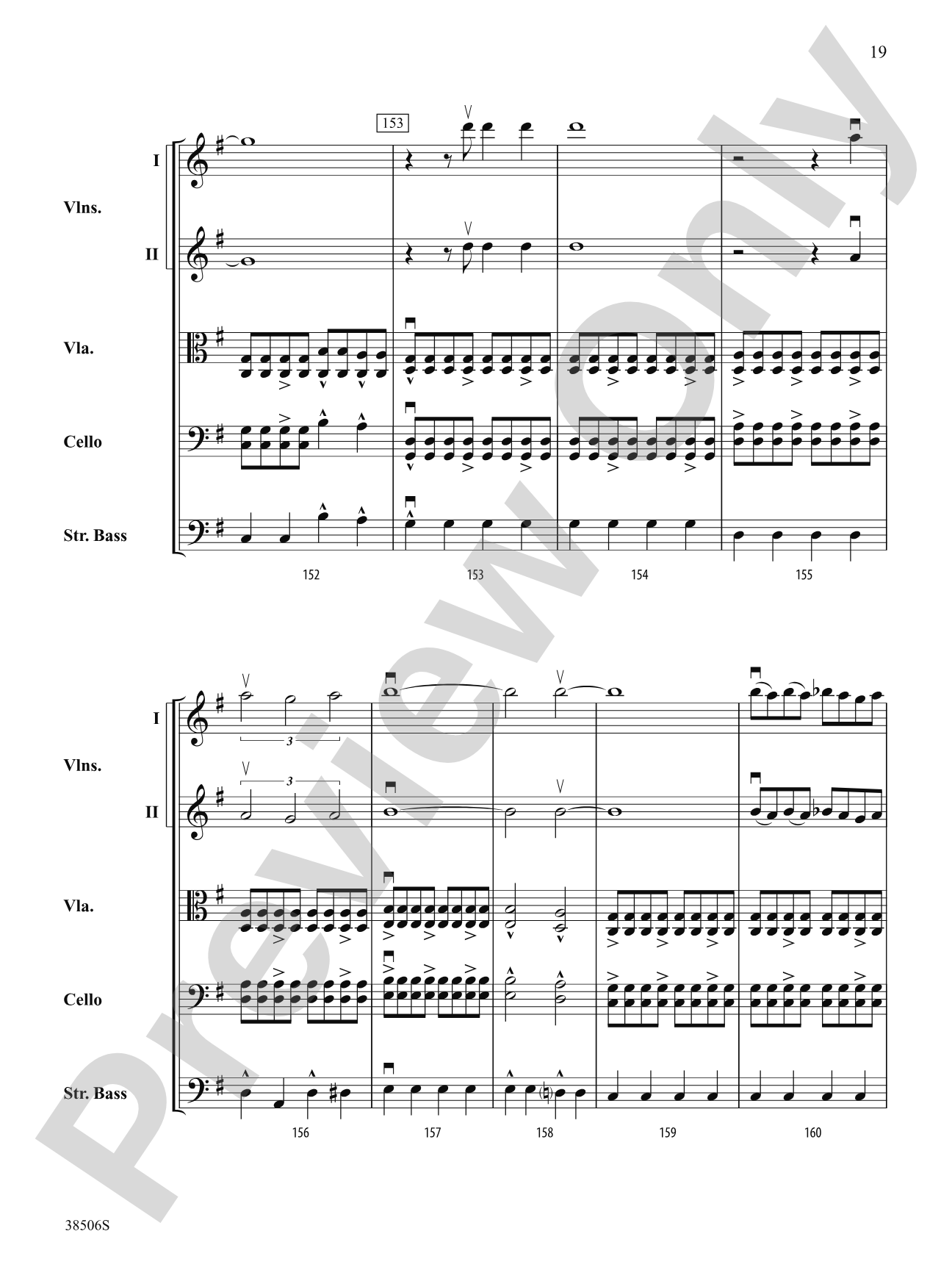 Today: String Orchestra Conductor Score & Parts
