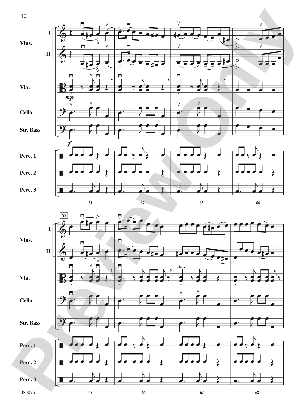 Terkisher Klezmer Fest: String Orchestra Conductor Score & Parts
