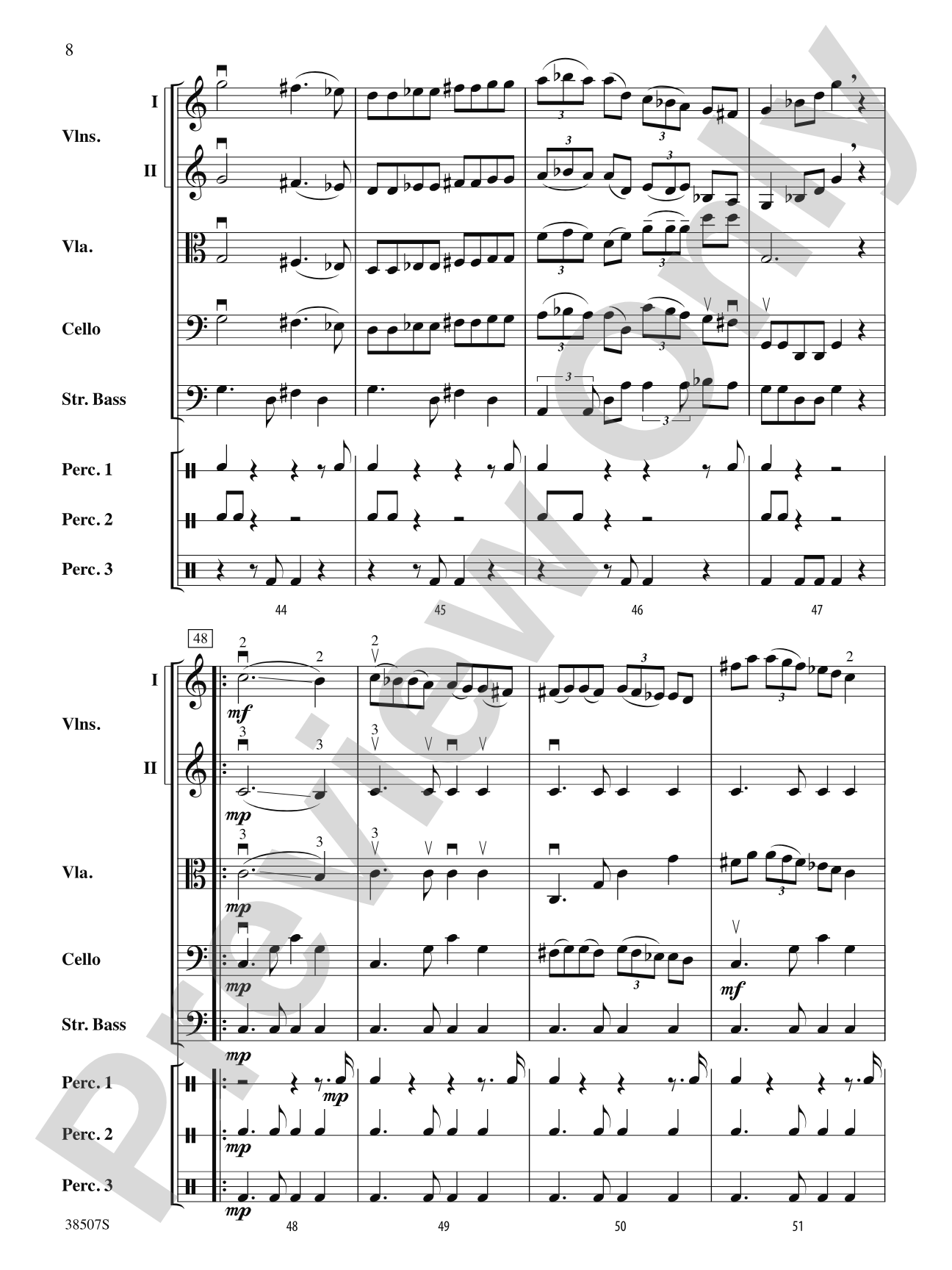 Terkisher Klezmer Fest: String Orchestra Conductor Score & Parts