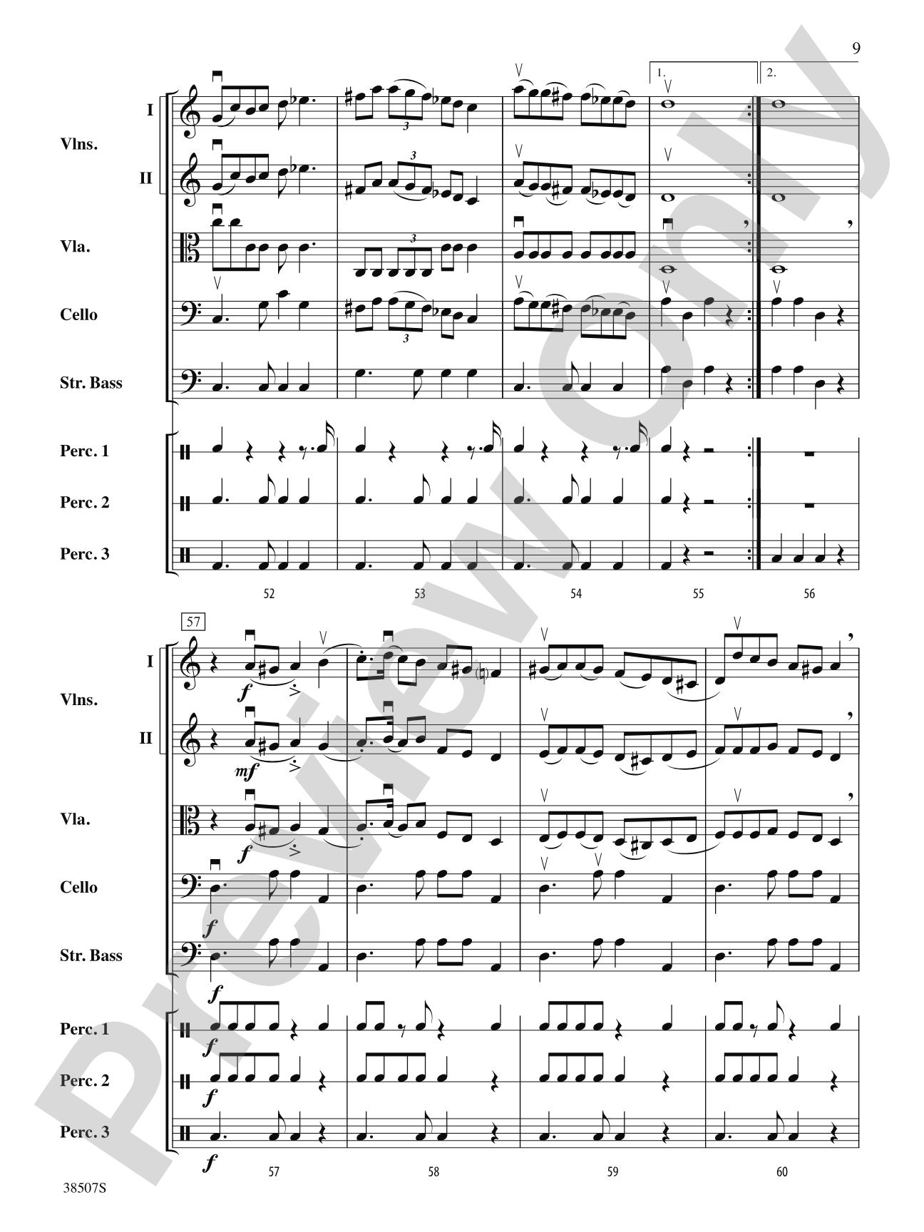 Terkisher Klezmer Fest: String Orchestra Conductor Score & Parts