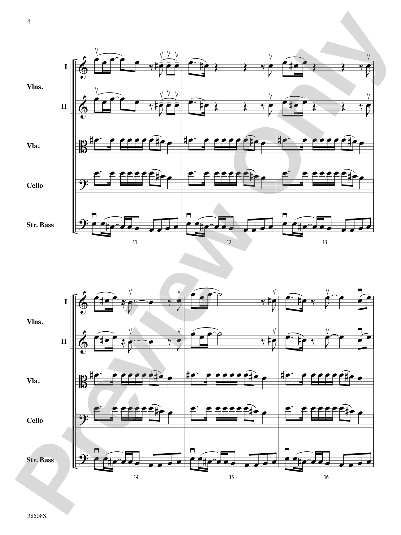 Soul Man: String Orchestra Conductor Score & Parts