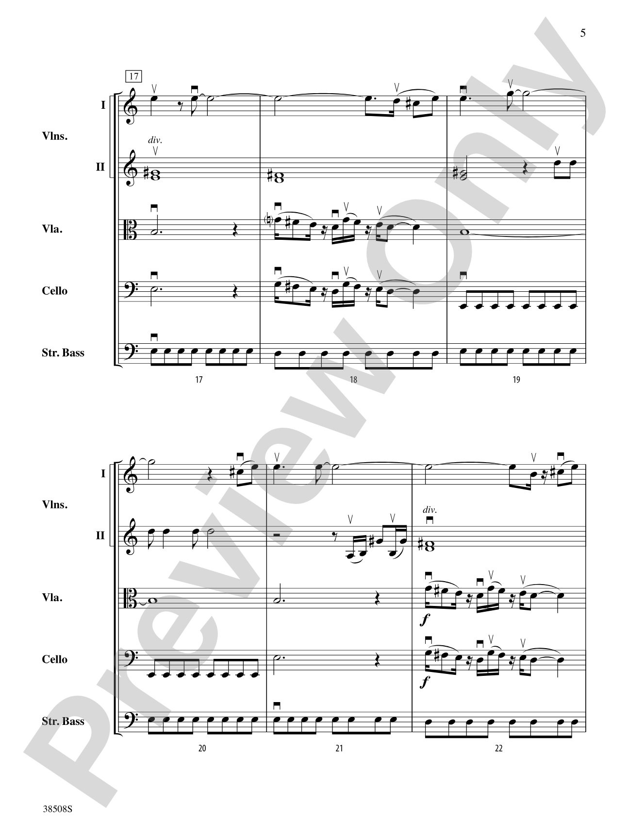 Soul Man: String Orchestra Conductor Score & Parts