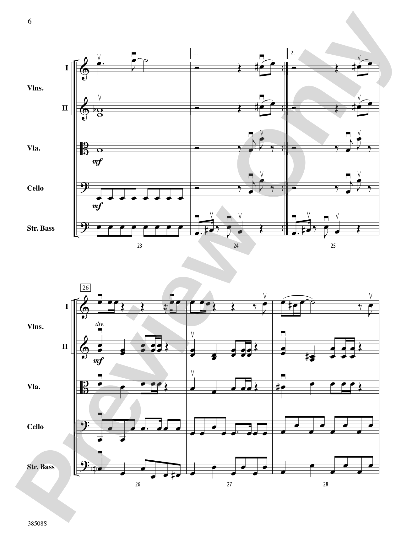 Soul Man: String Orchestra Conductor Score & Parts