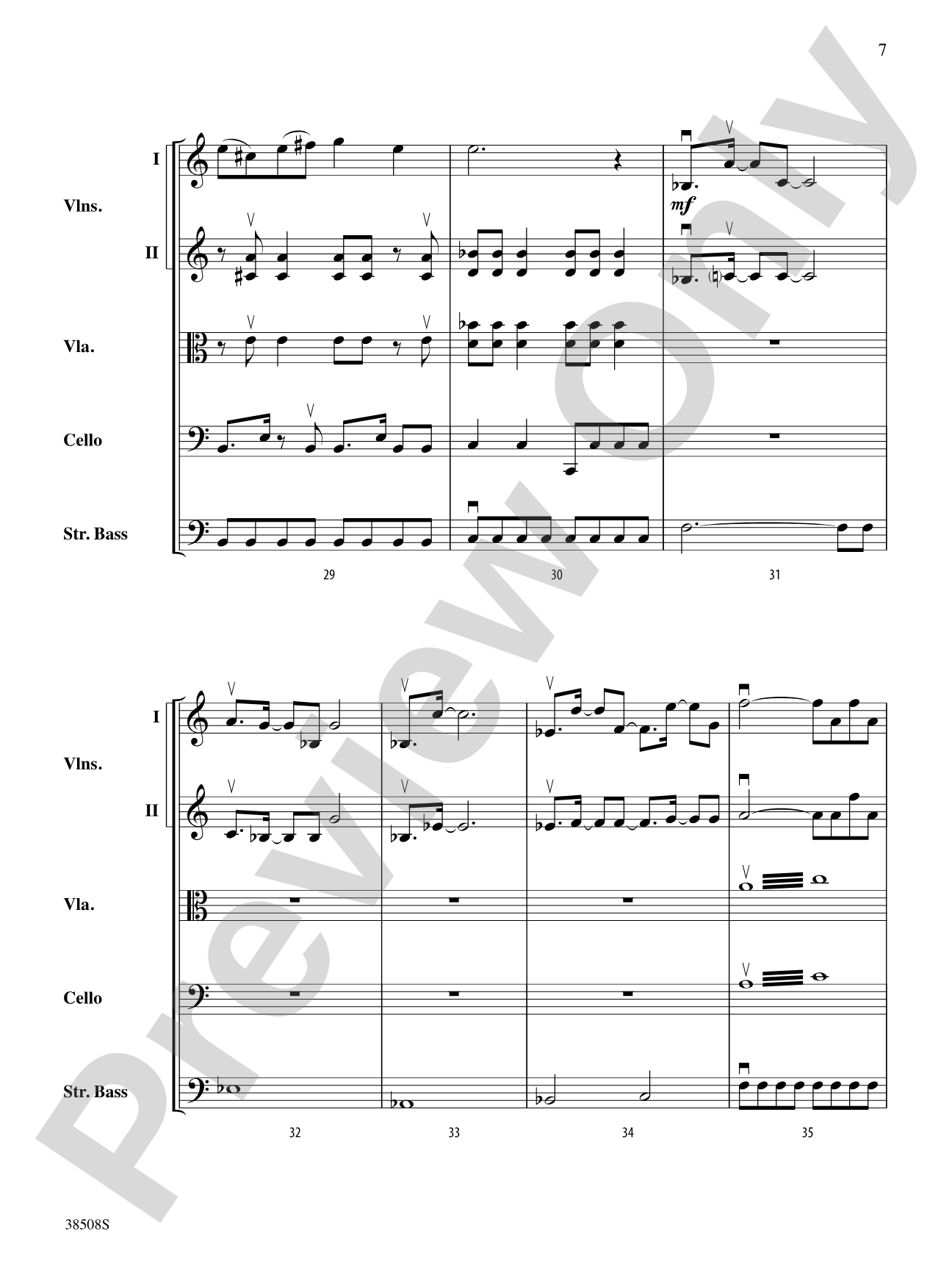 Soul Man: String Orchestra Conductor Score & Parts