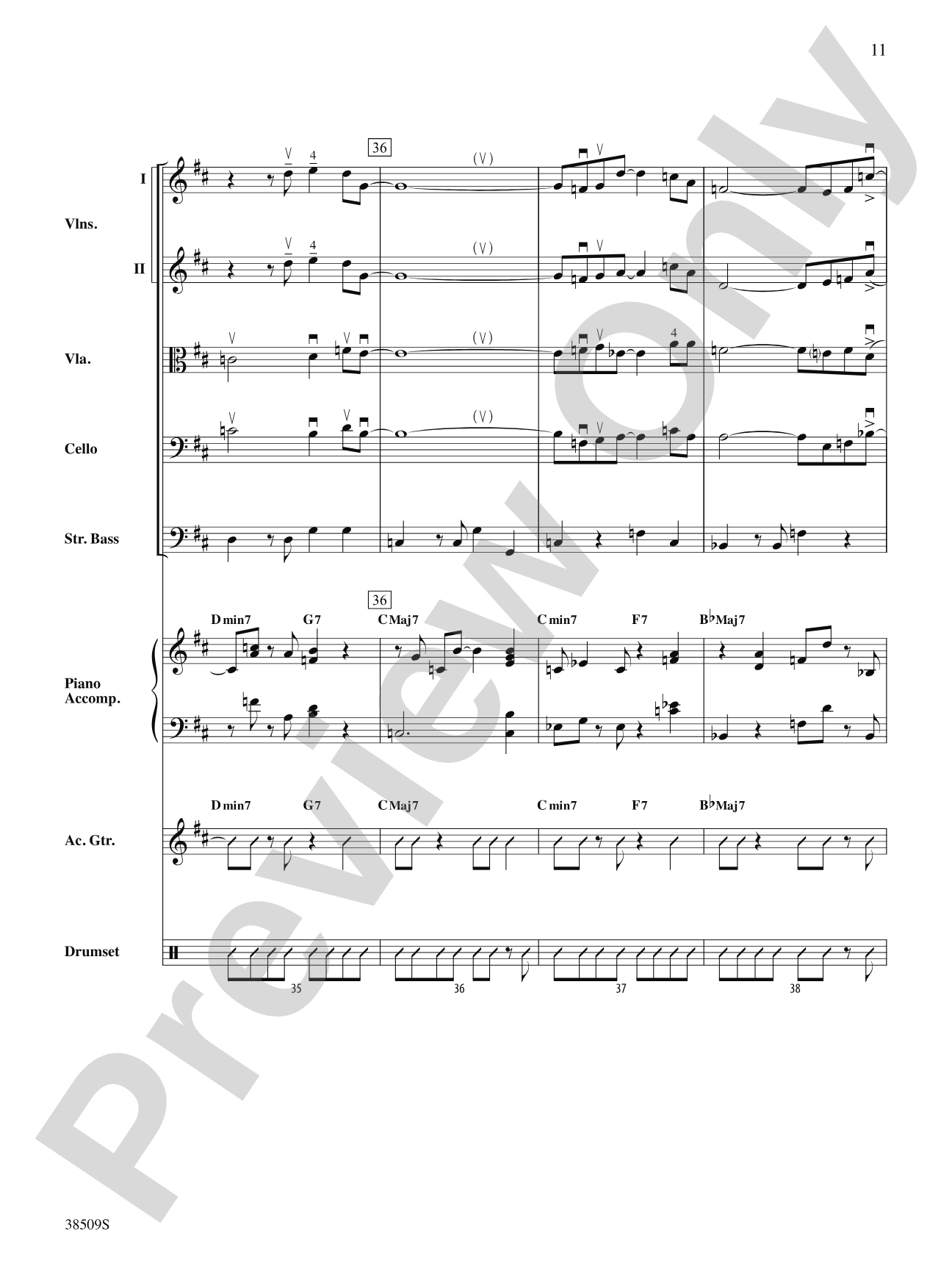 Recorda Me: String Orchestra Conductor Score & Parts