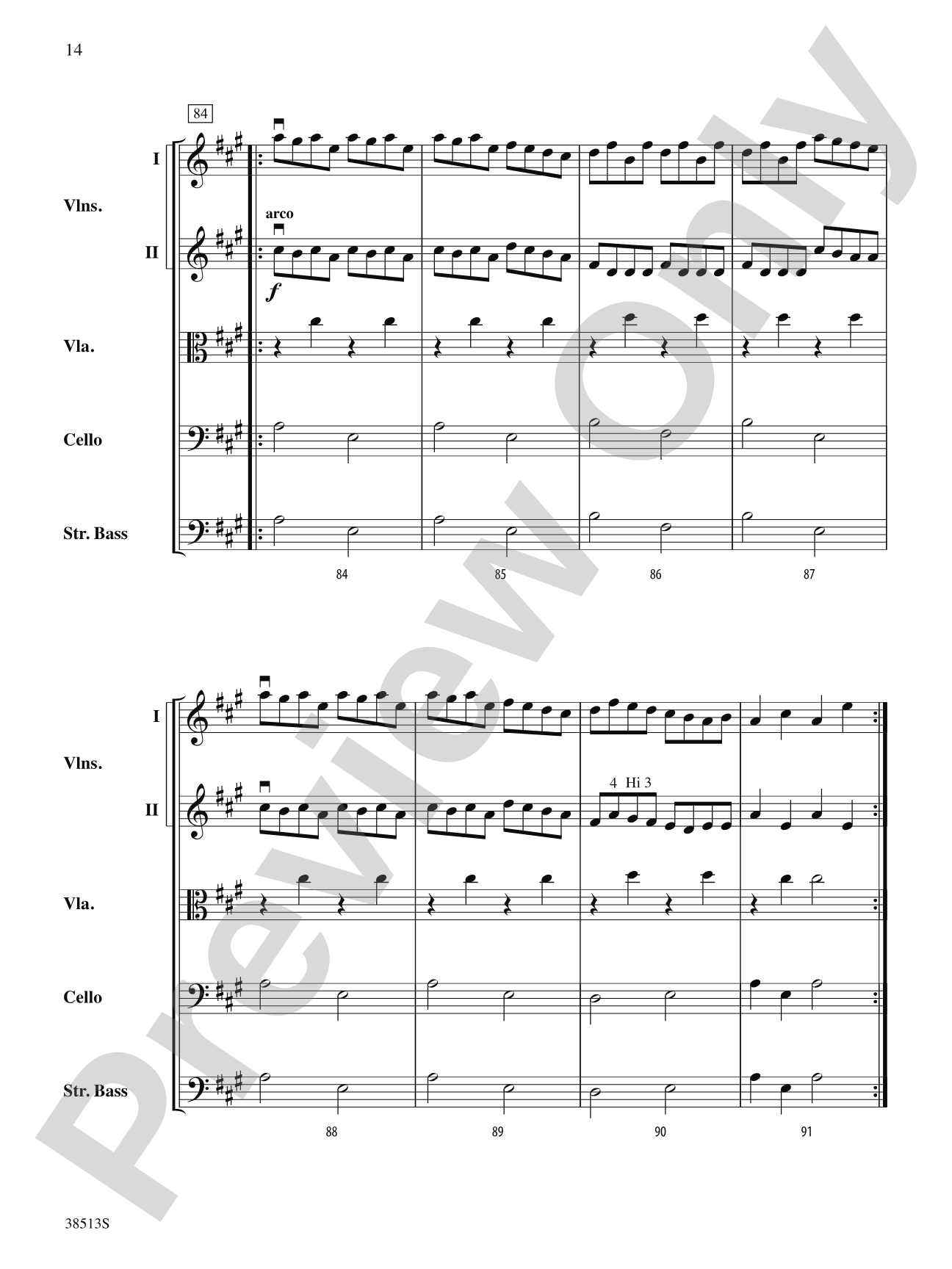 American Fiddle Triptych: String Orchestra Conductor Score & Parts