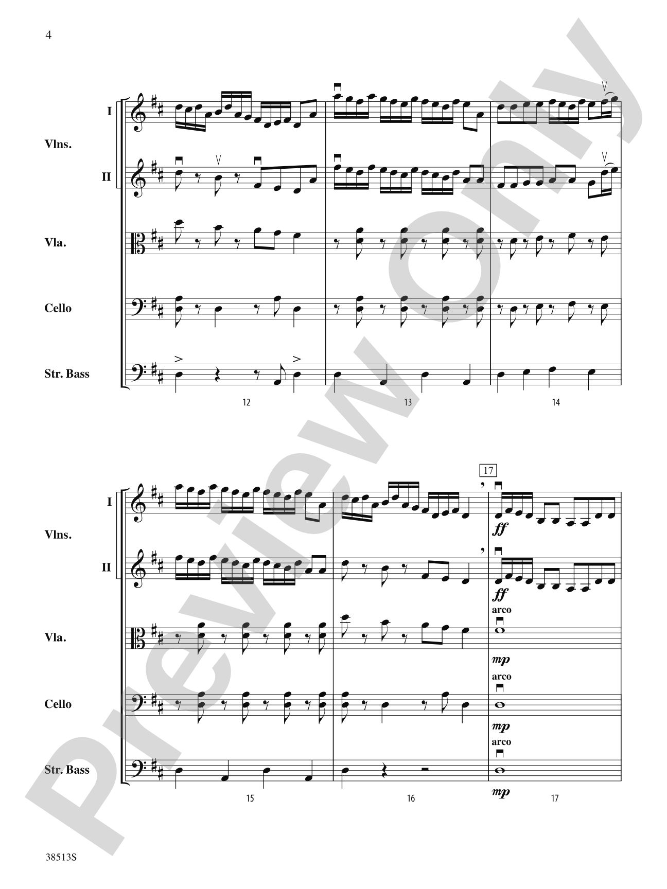 American Fiddle Triptych: String Orchestra Conductor Score & Parts