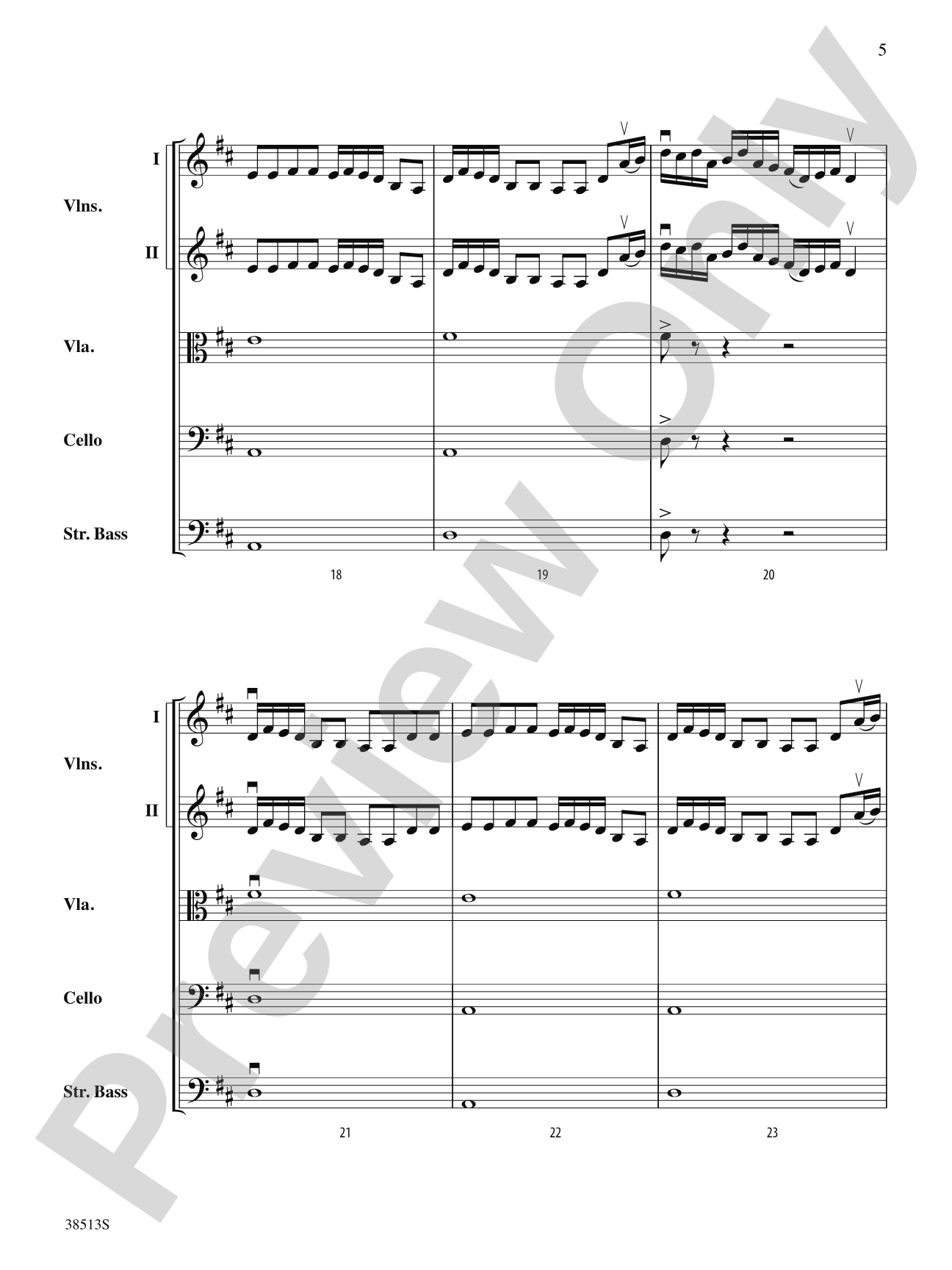 American Fiddle Triptych: String Orchestra Conductor Score & Parts