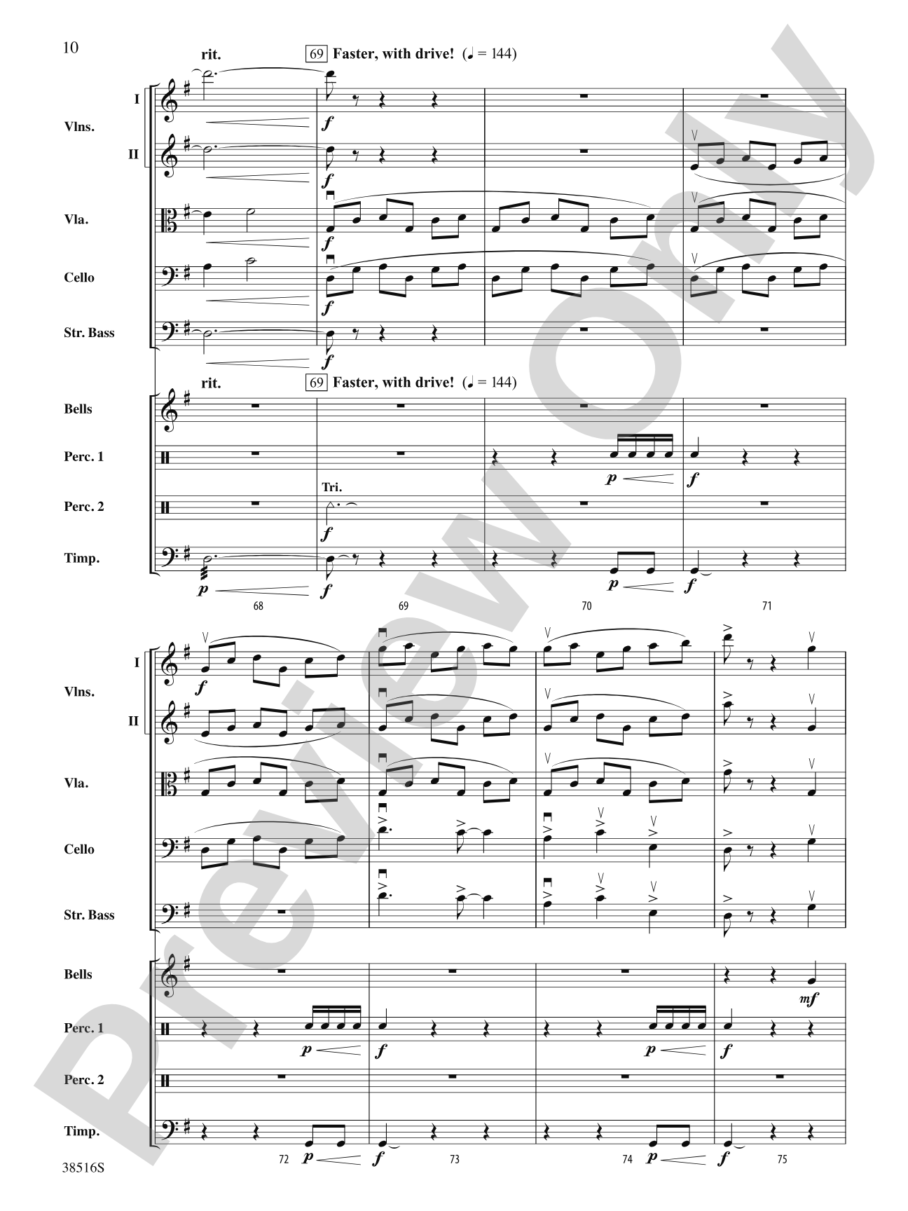 The Holly and the Ivy: Score