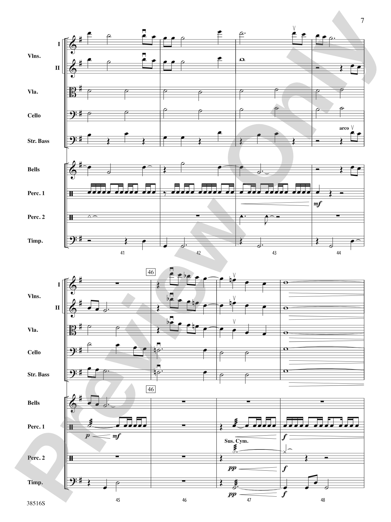 The Holly and the Ivy: Score