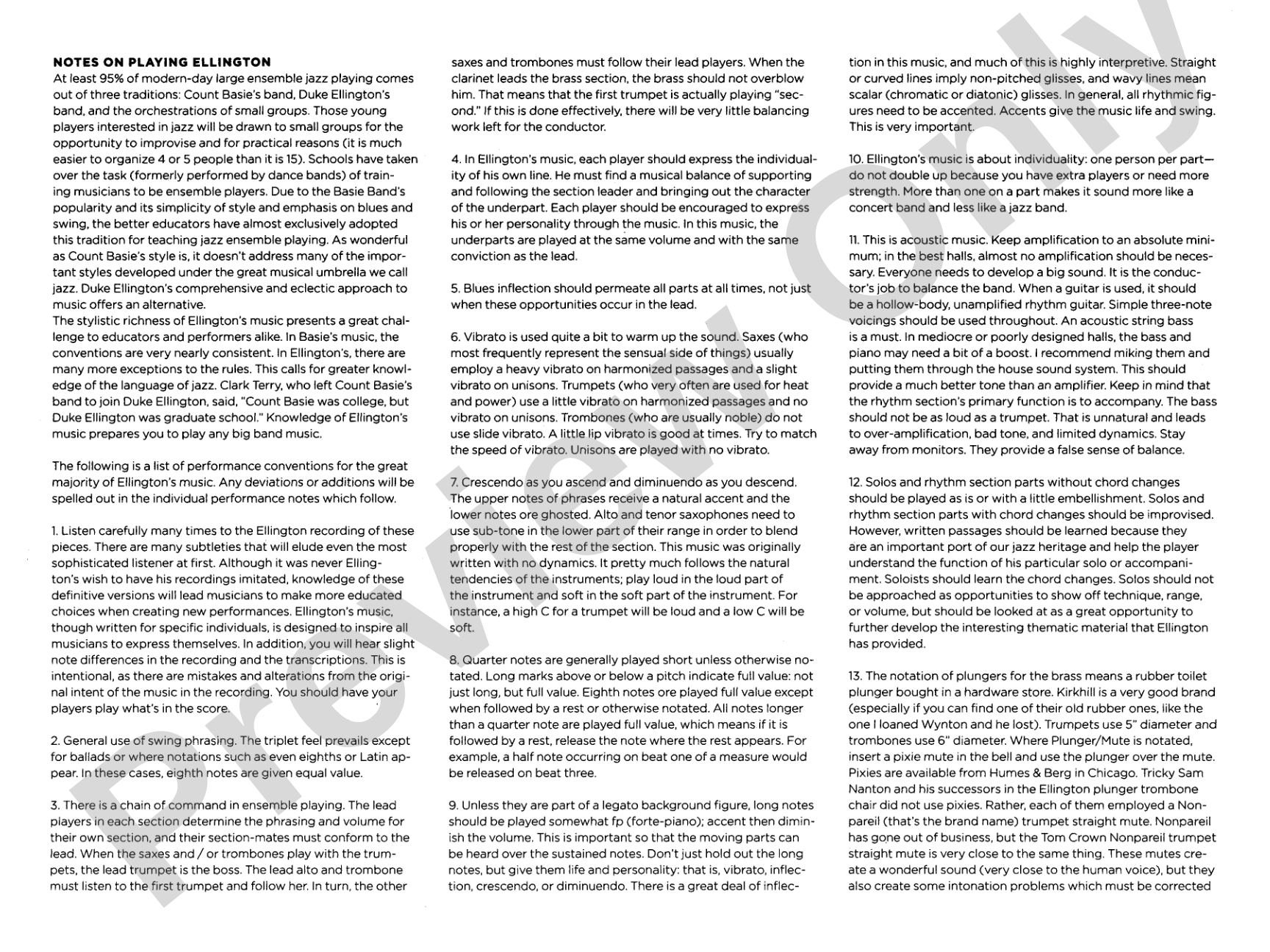 Sepia Panorama: Jazz Ensemble Conductor Score & Parts