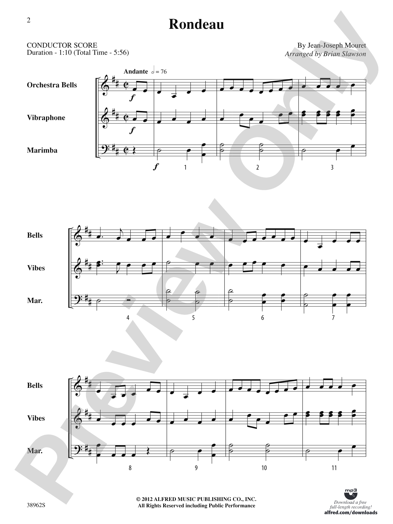 Classic Mallet Trios, Volume 2: Mallet Instrument Book