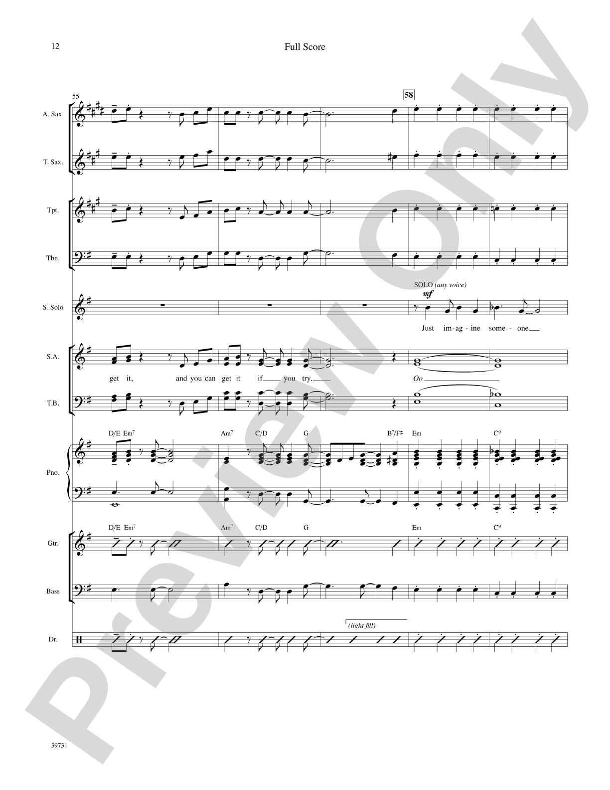 Nice Work If You Can Get It: Score: Choral SoundPax