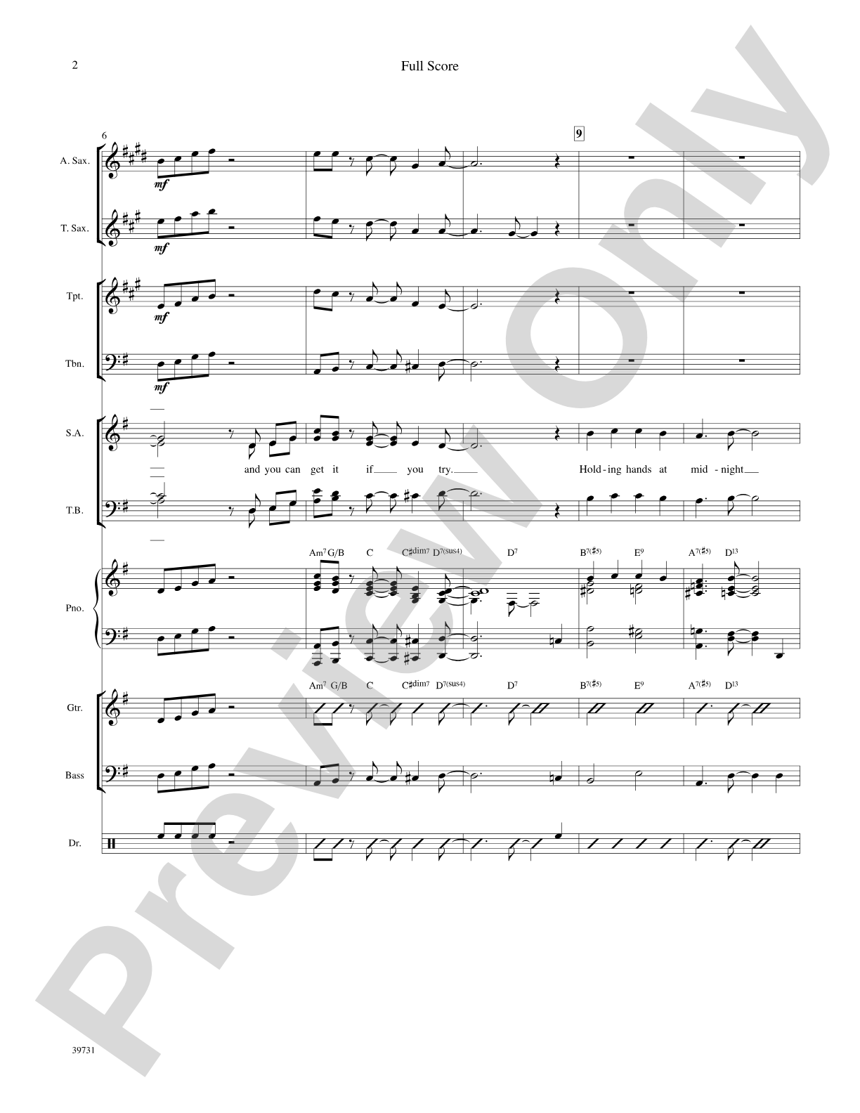 Nice Work If You Can Get It: Score: Choral SoundPax