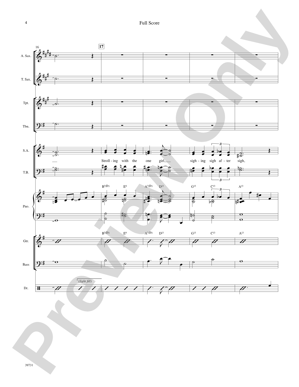 Nice Work If You Can Get It: Score: Choral SoundPax