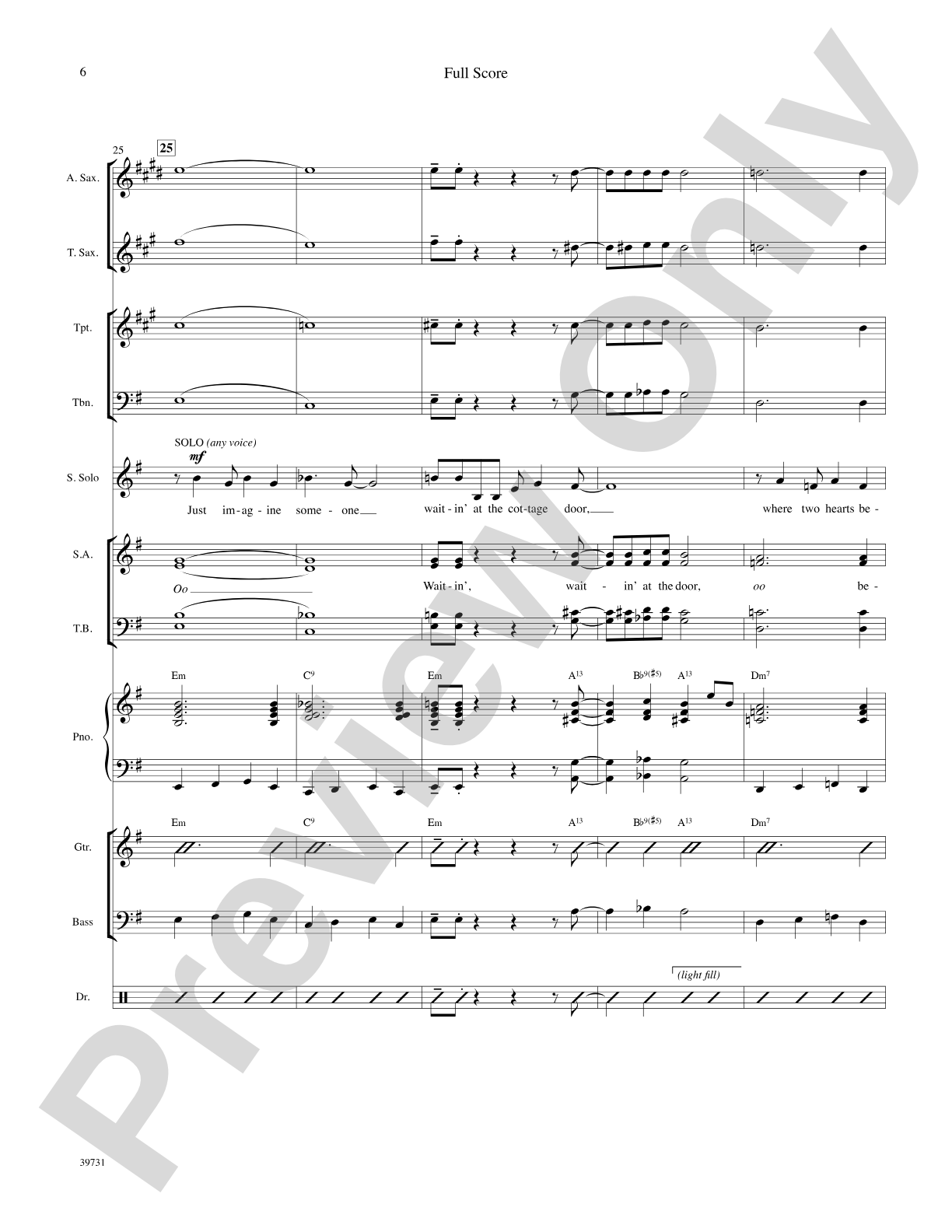 Nice Work If You Can Get It: Score: Choral SoundPax