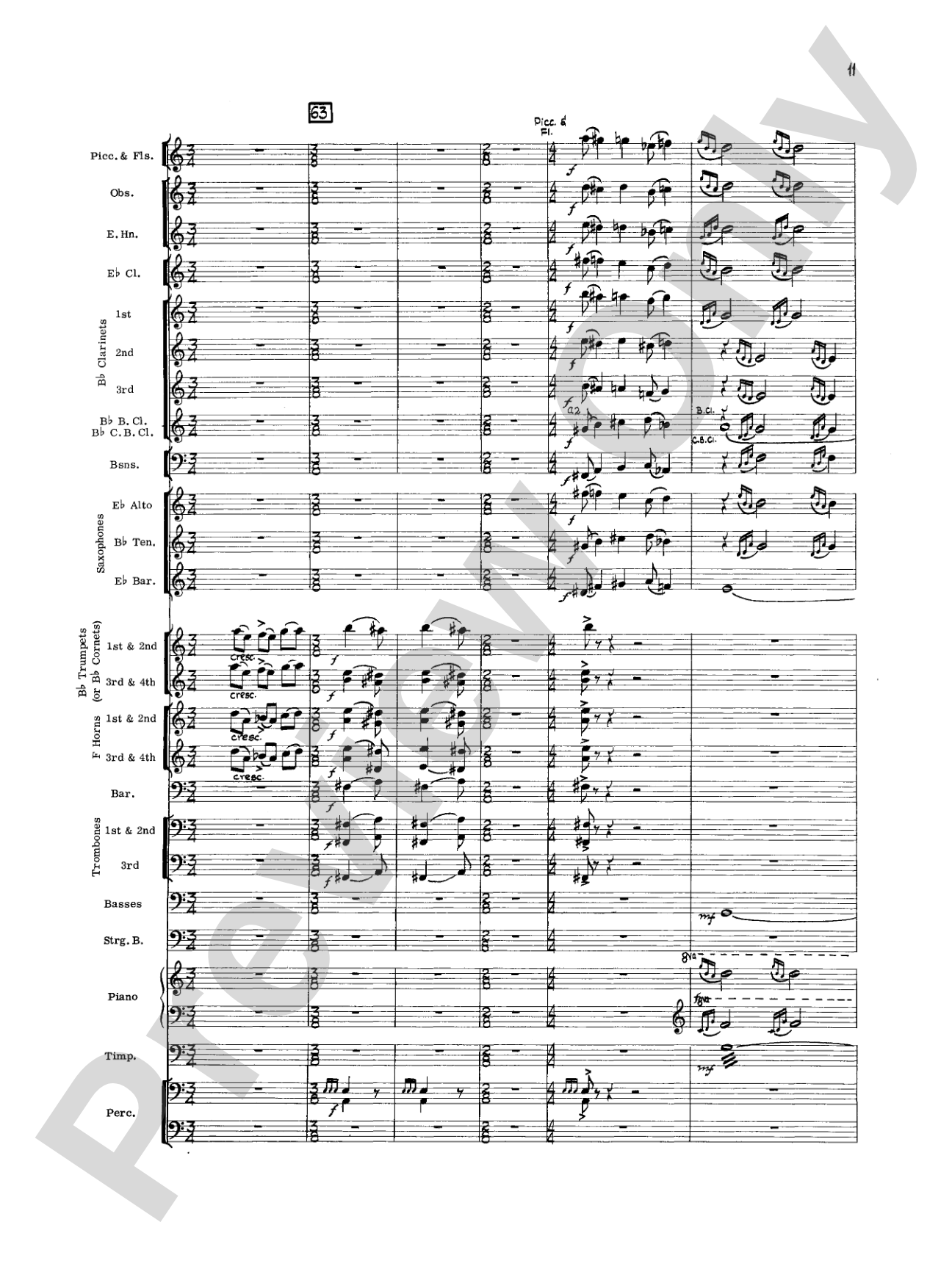 Geometrics in Sound, Op. 29: Concert Band Conductor Score & Parts