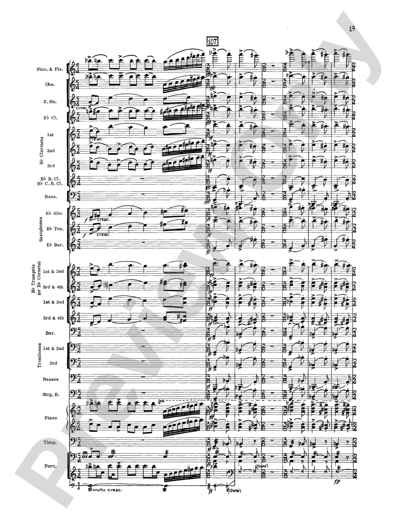 Geometrics in Sound, Op. 29: Concert Band Conductor Score & Parts