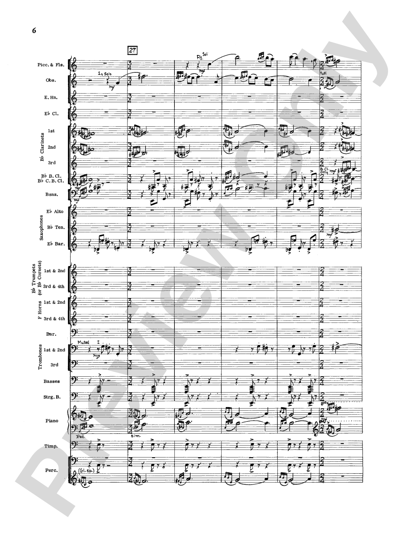 Geometrics in Sound, Op. 29: Concert Band Conductor Score & Parts