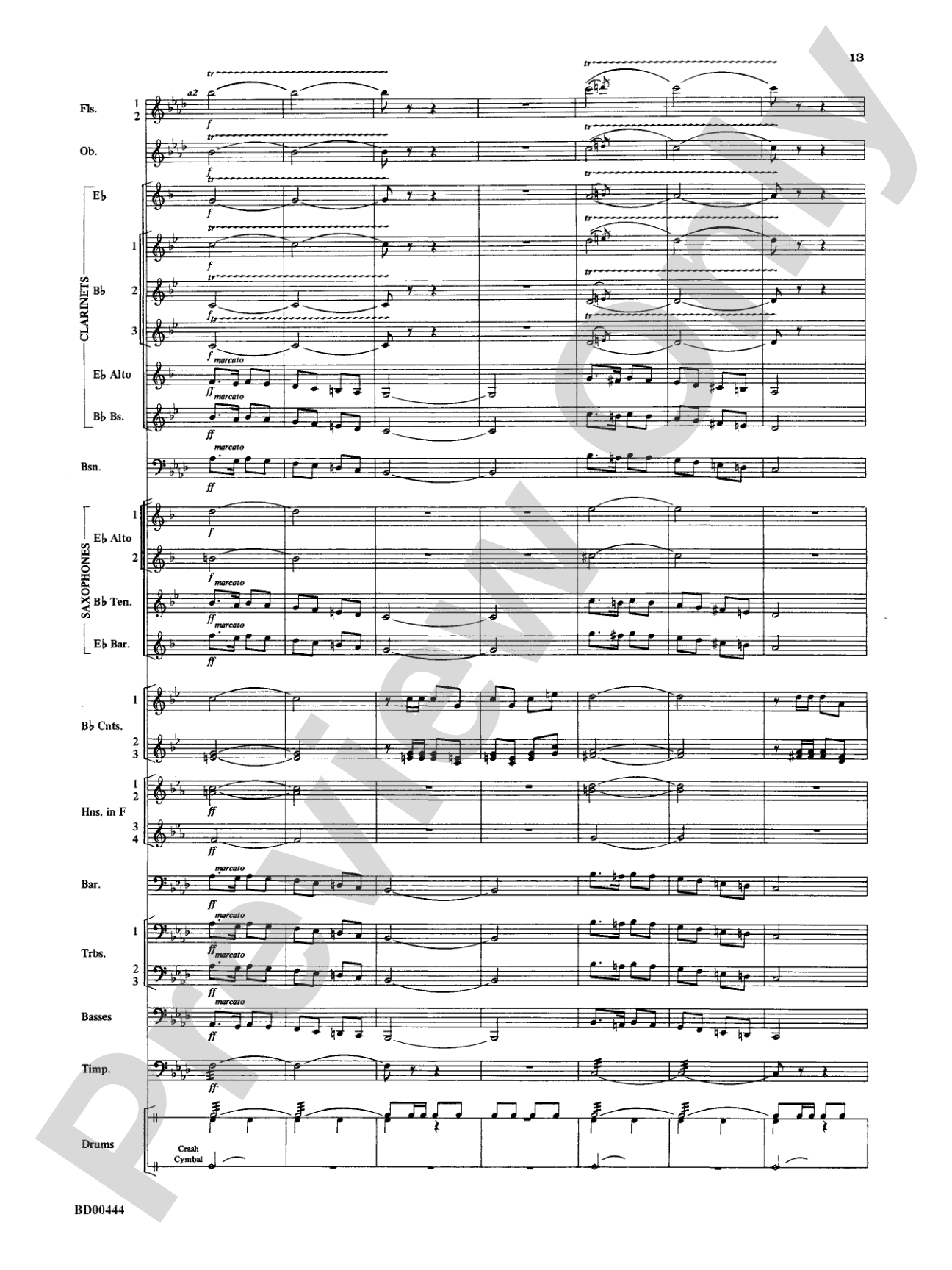 Lethbridge Overture: Concert Band Conductor Score & Parts