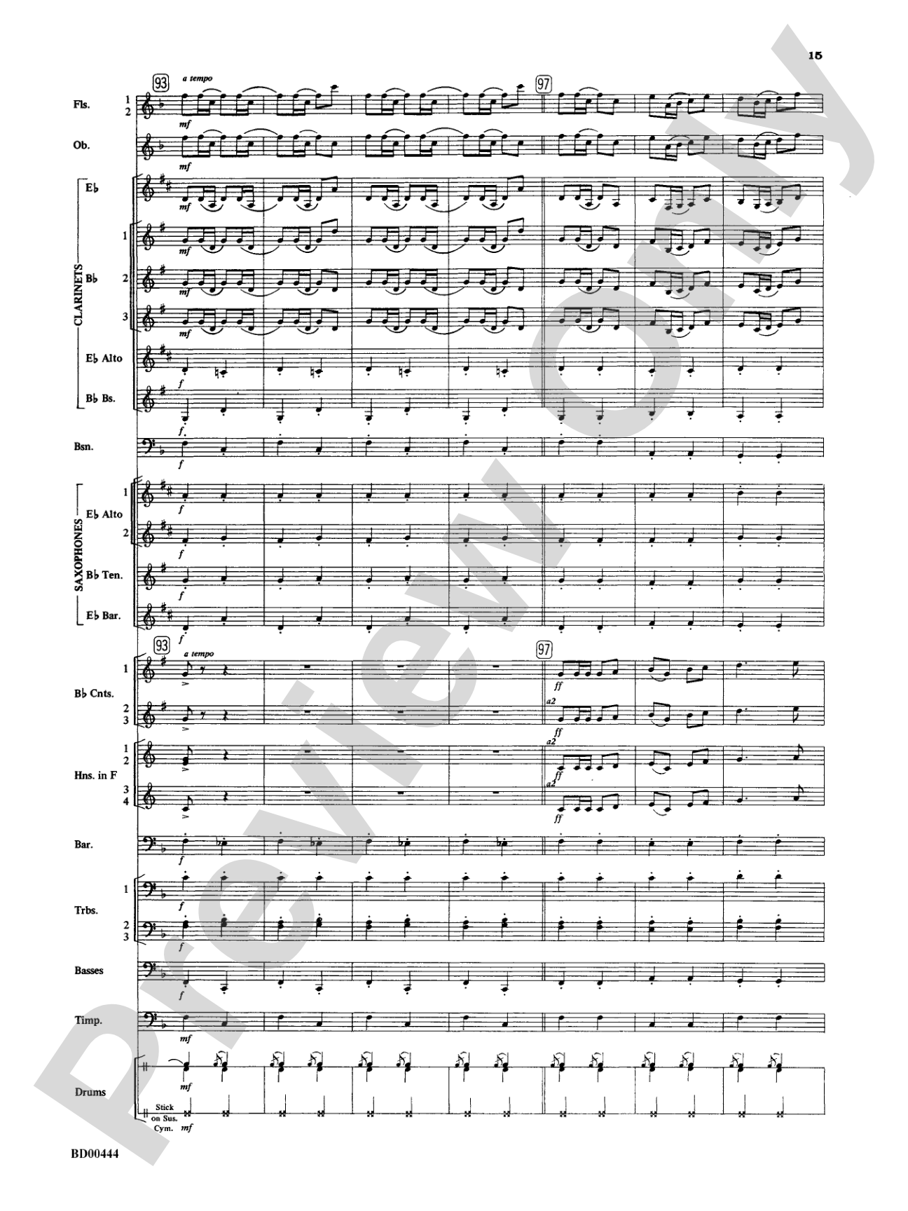 Lethbridge Overture: Concert Band Conductor Score & Parts