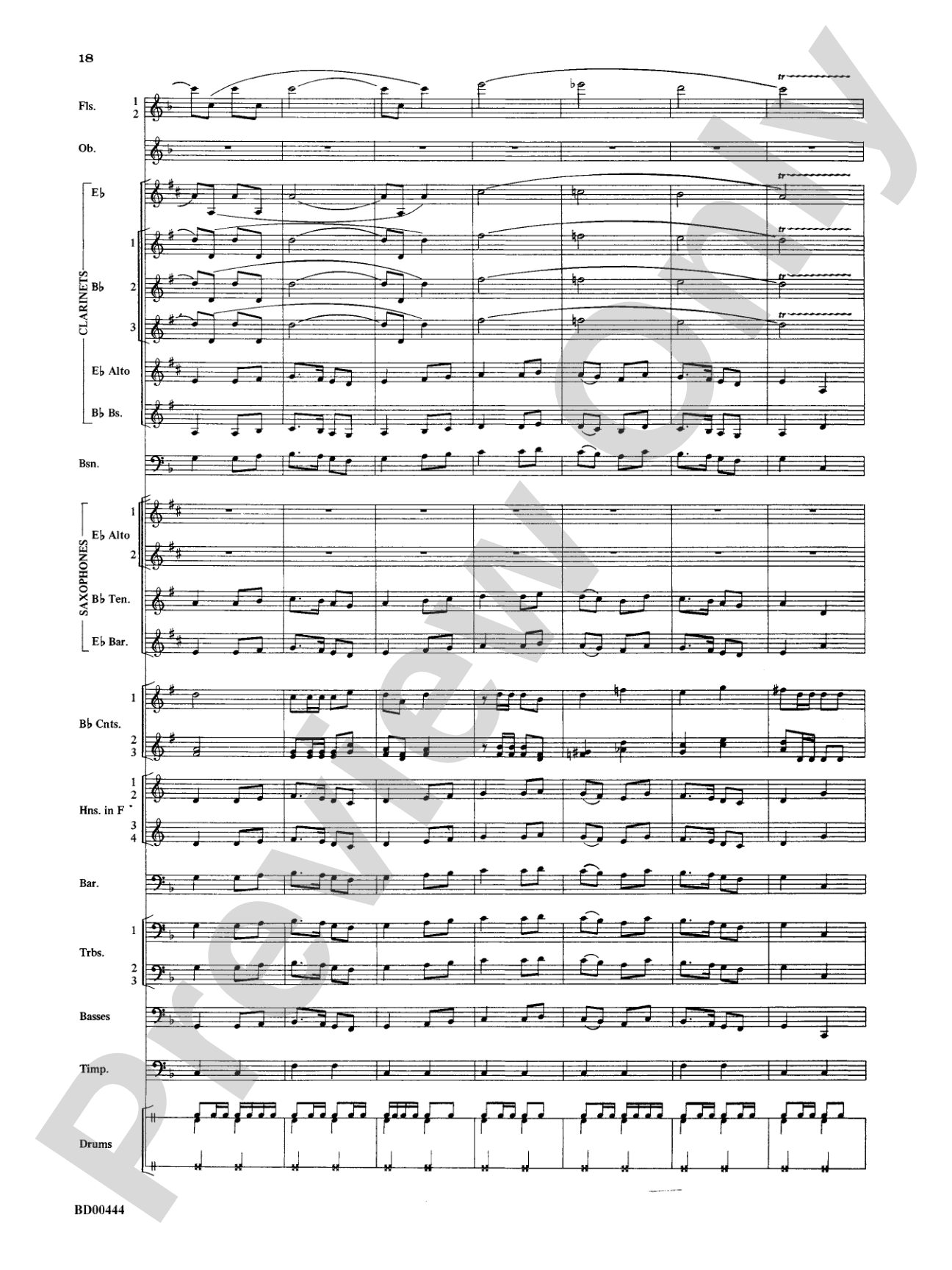 Lethbridge Overture: Concert Band Conductor Score & Parts