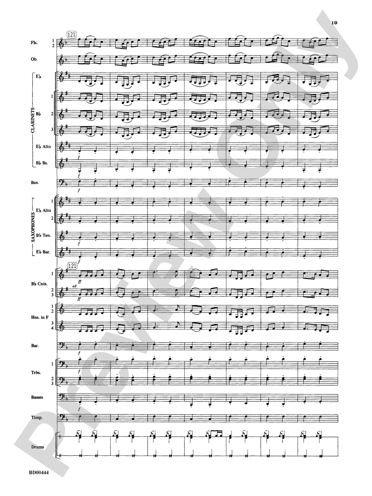 Lethbridge Overture: Concert Band Conductor Score & Parts