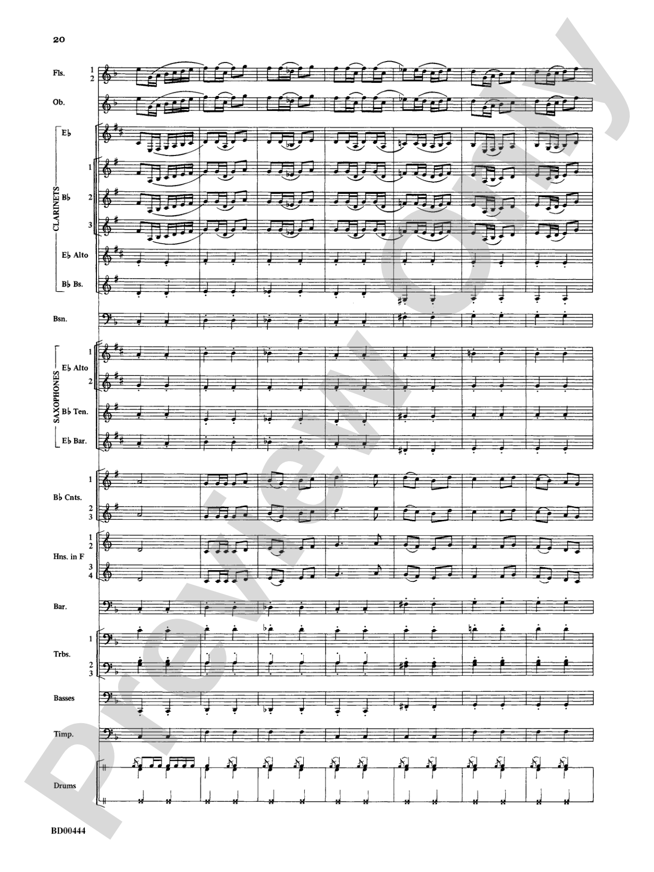 Lethbridge Overture: Concert Band Conductor Score & Parts