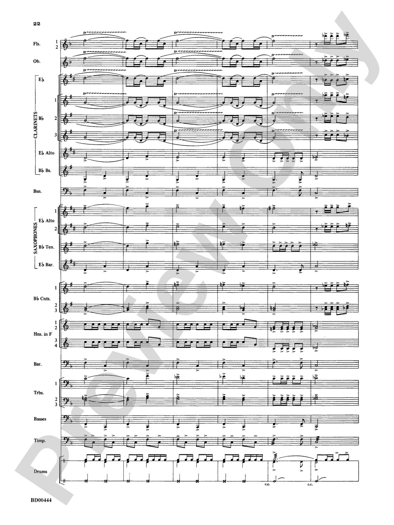 Lethbridge Overture: Concert Band Conductor Score & Parts