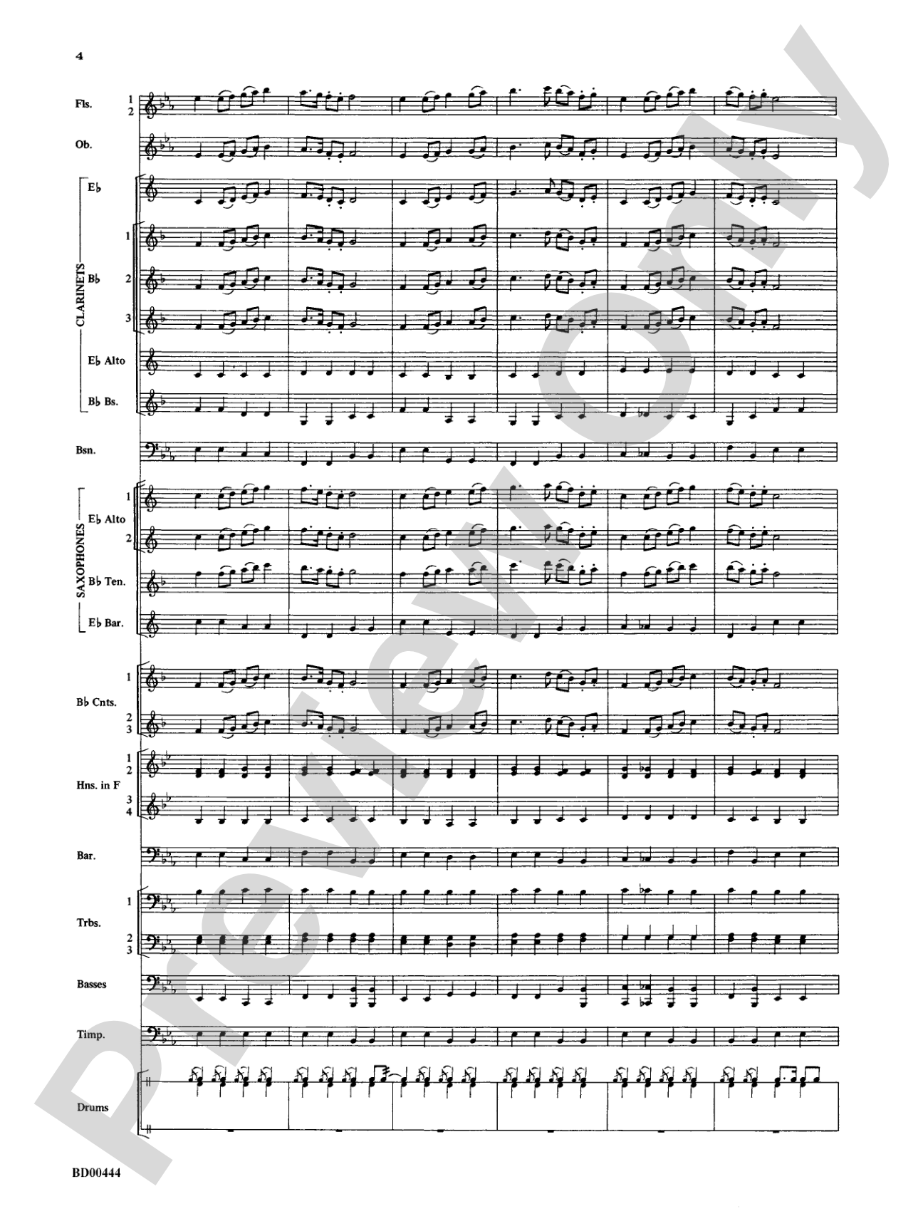 Lethbridge Overture: Concert Band Conductor Score & Parts