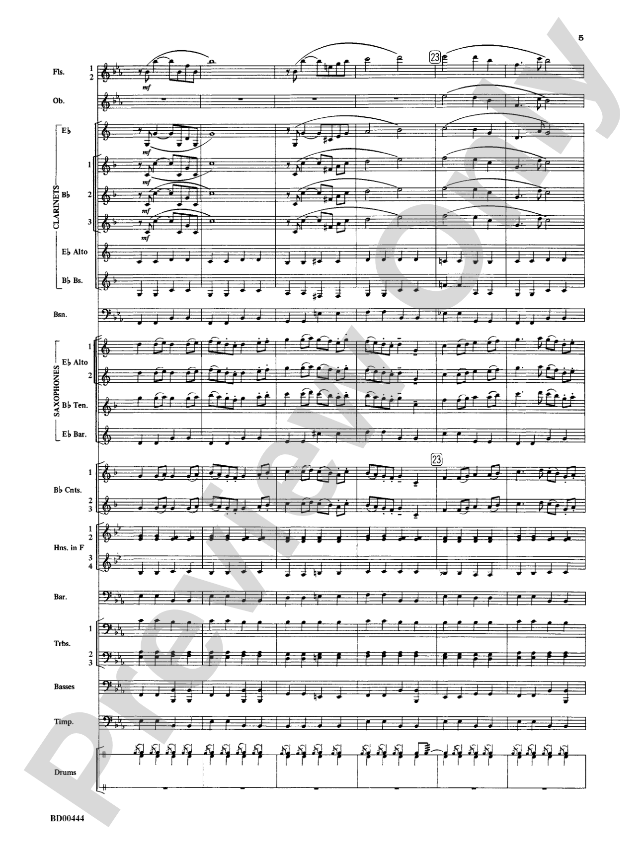 Lethbridge Overture: Concert Band Conductor Score & Parts