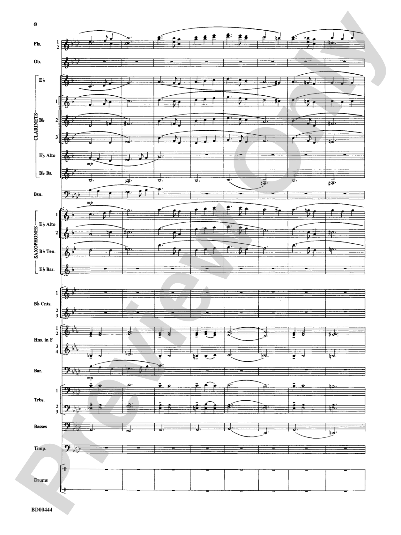 Lethbridge Overture: Concert Band Conductor Score & Parts