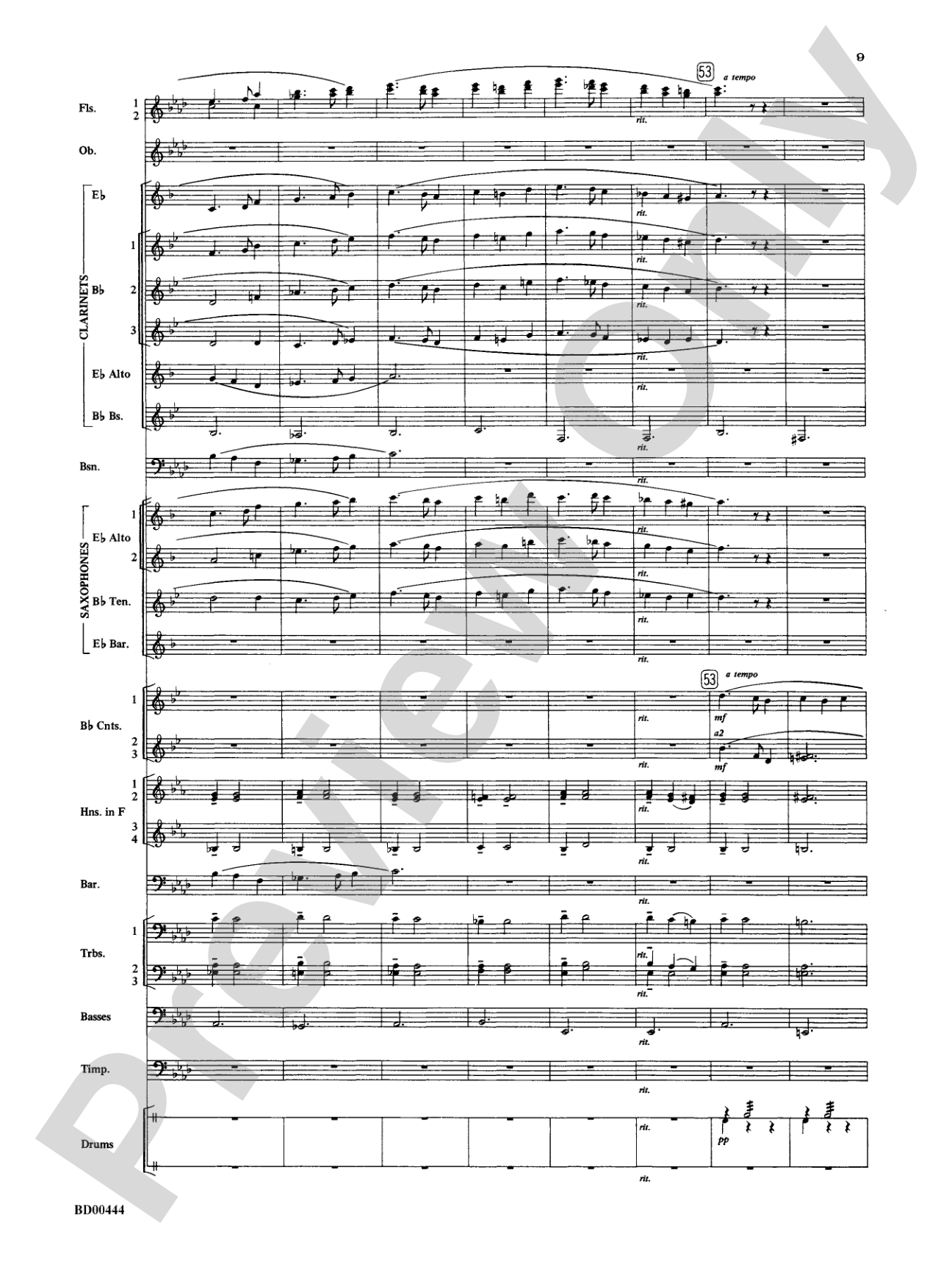 Lethbridge Overture: Concert Band Conductor Score & Parts