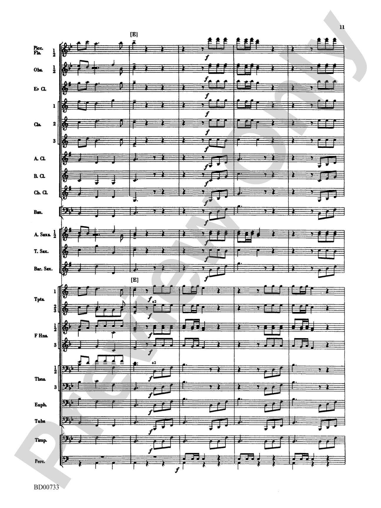 Water Music Suite: Concert Band Conductor Score & Parts