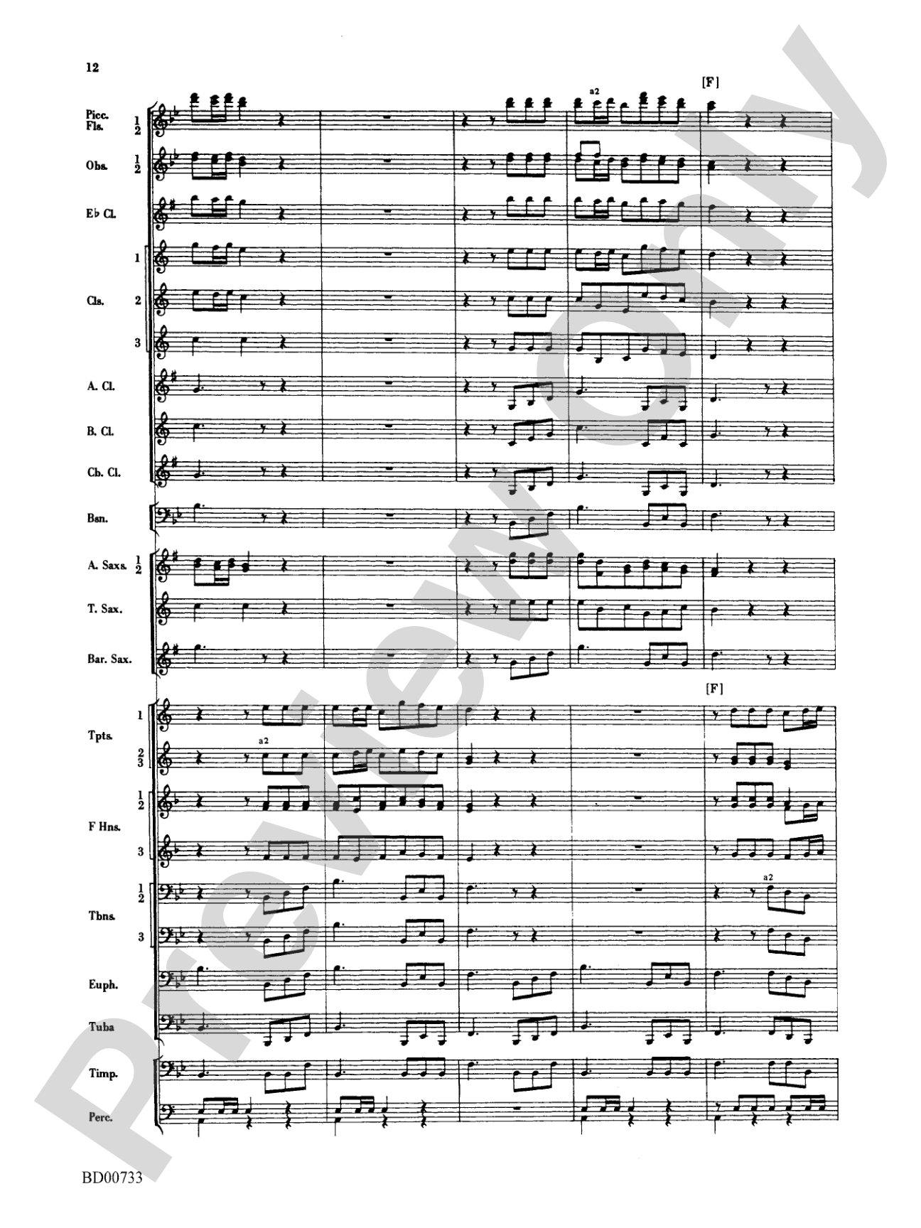 Water Music Suite: Concert Band Conductor Score & Parts