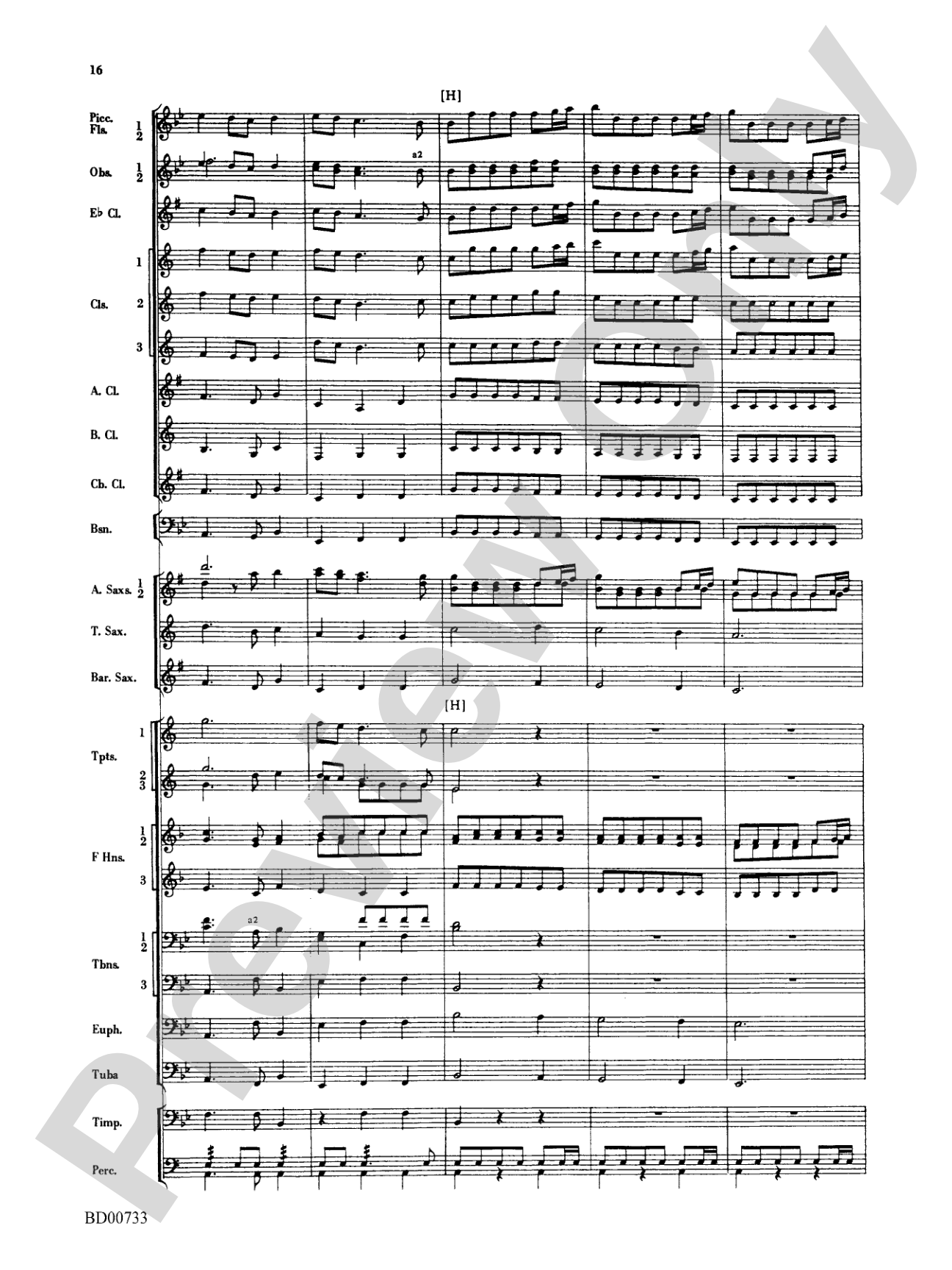 Water Music Suite: Concert Band Conductor Score & Parts