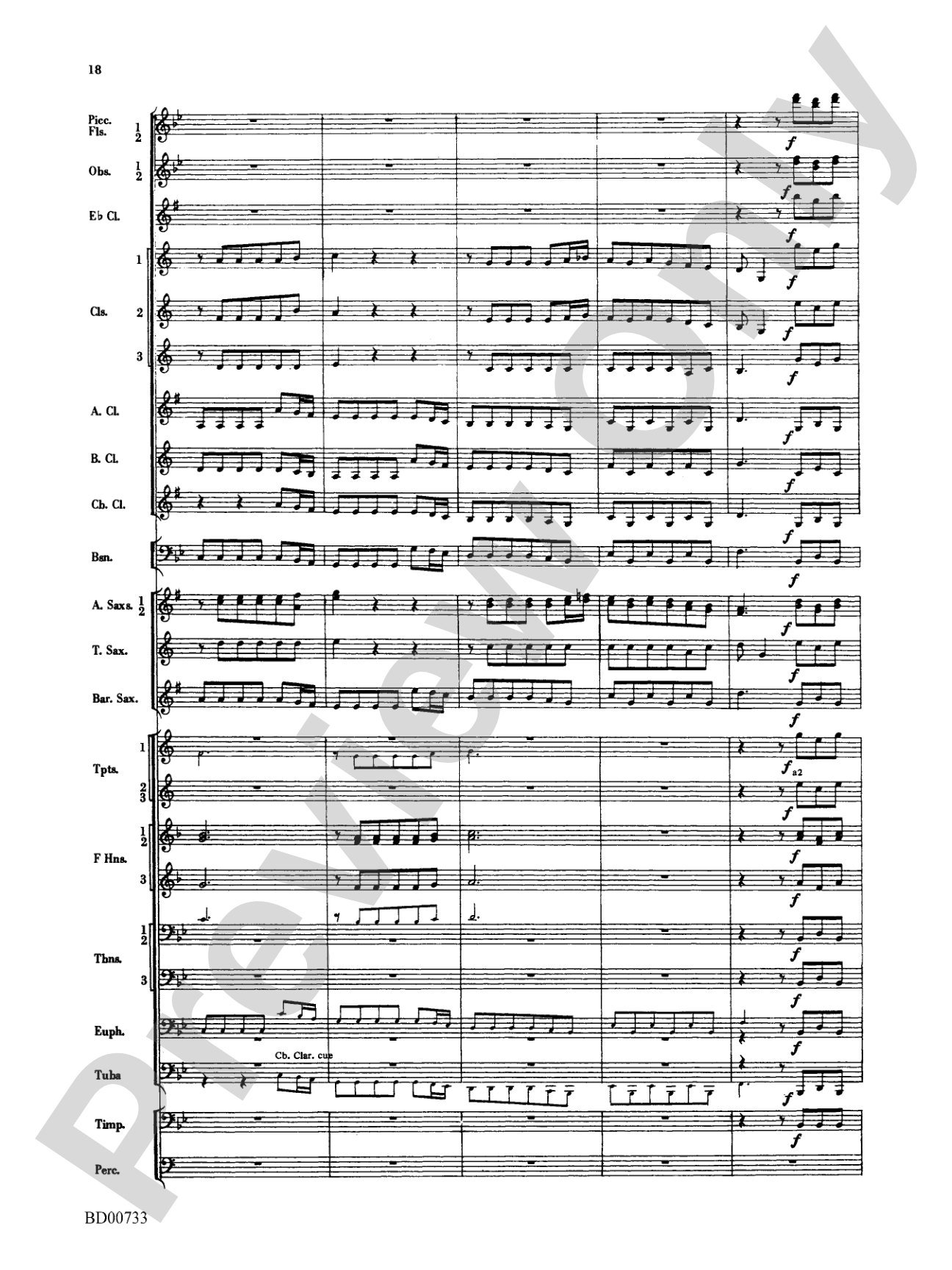Water Music Suite: Concert Band Conductor Score & Parts