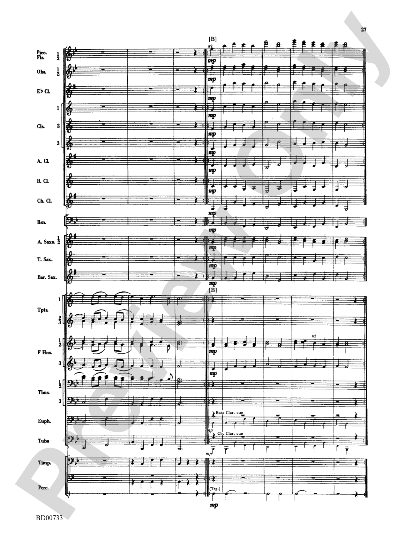 Water Music Suite: Concert Band Conductor Score & Parts