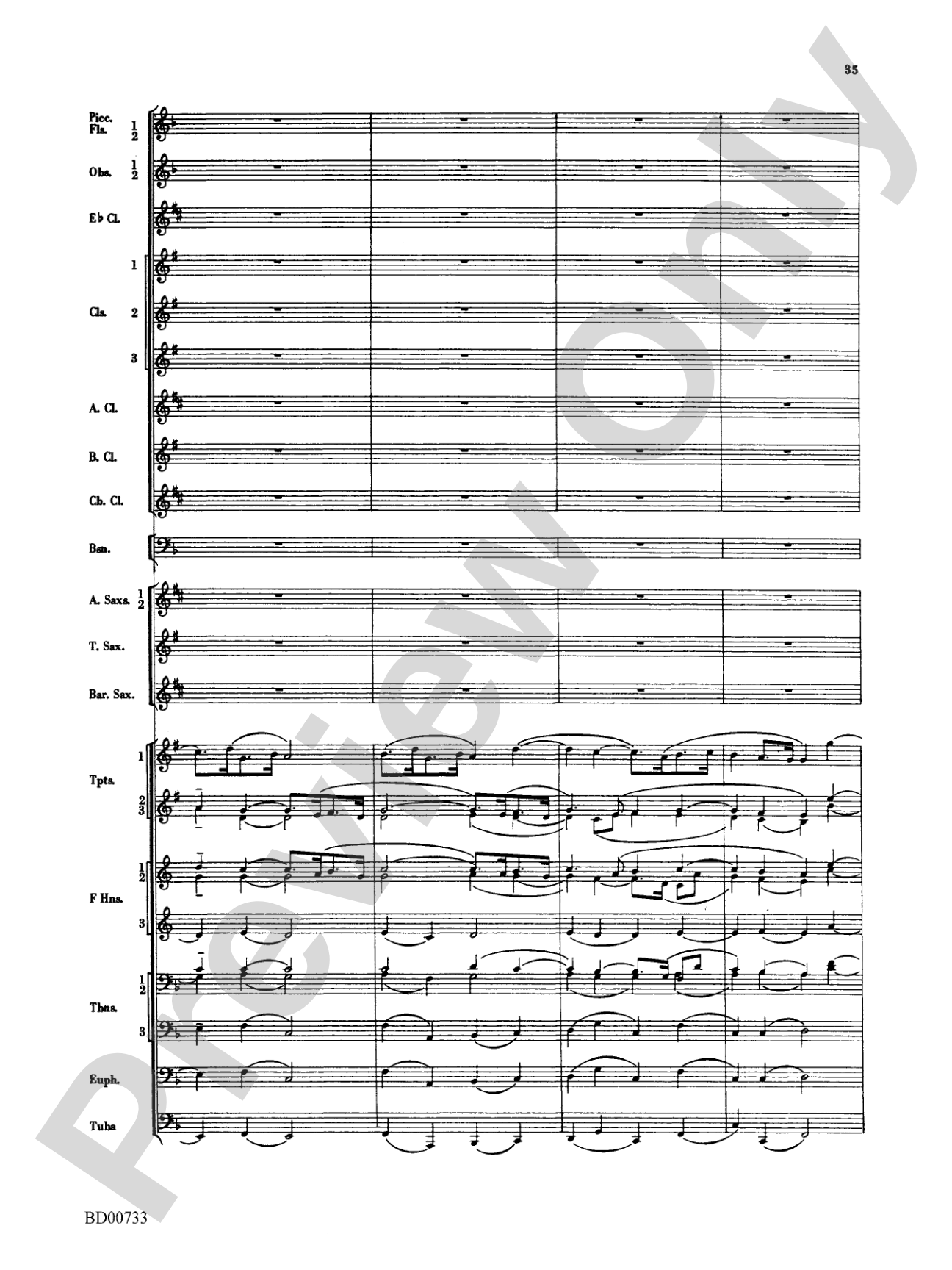 Water Music Suite: Concert Band Conductor Score & Parts