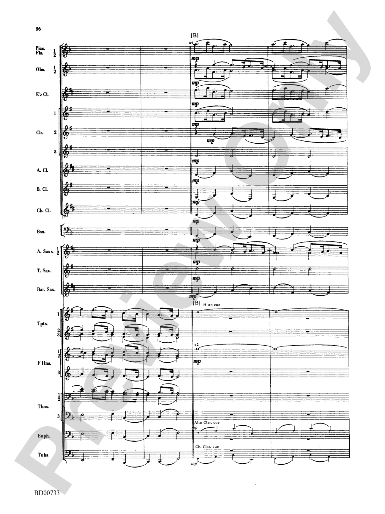 Water Music Suite: Concert Band Conductor Score & Parts