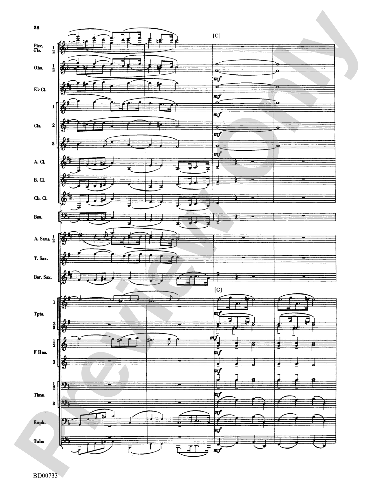Water Music Suite: Concert Band Conductor Score & Parts