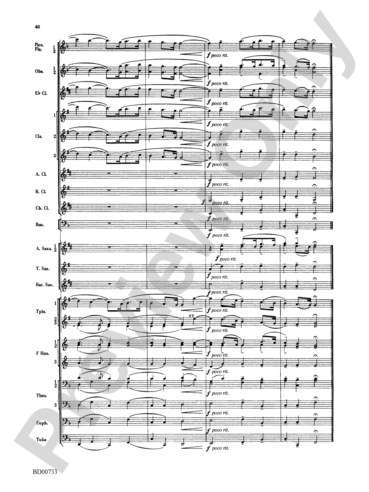 Water Music Suite: Concert Band Conductor Score & Parts