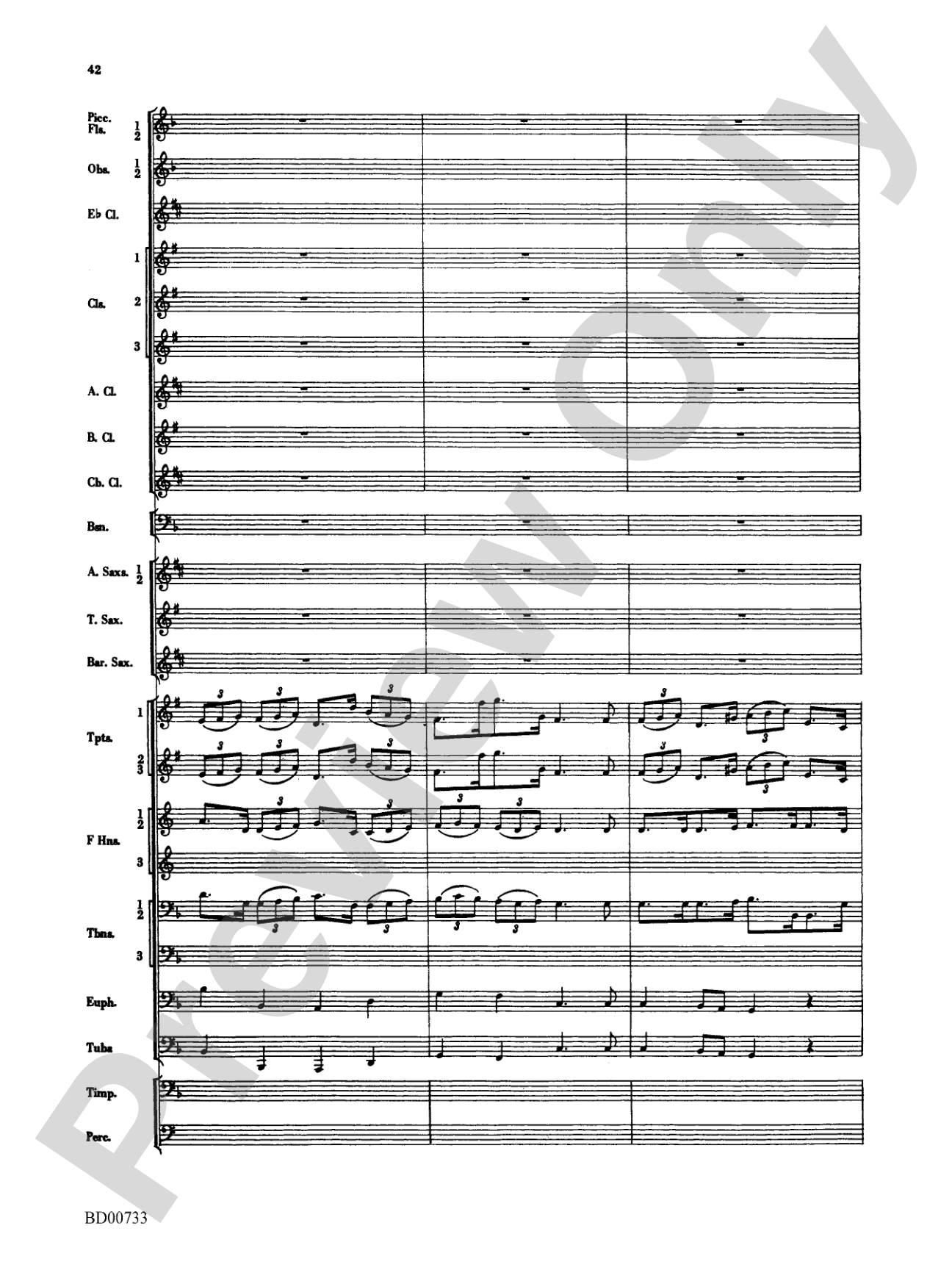 Water Music Suite: Concert Band Conductor Score & Parts