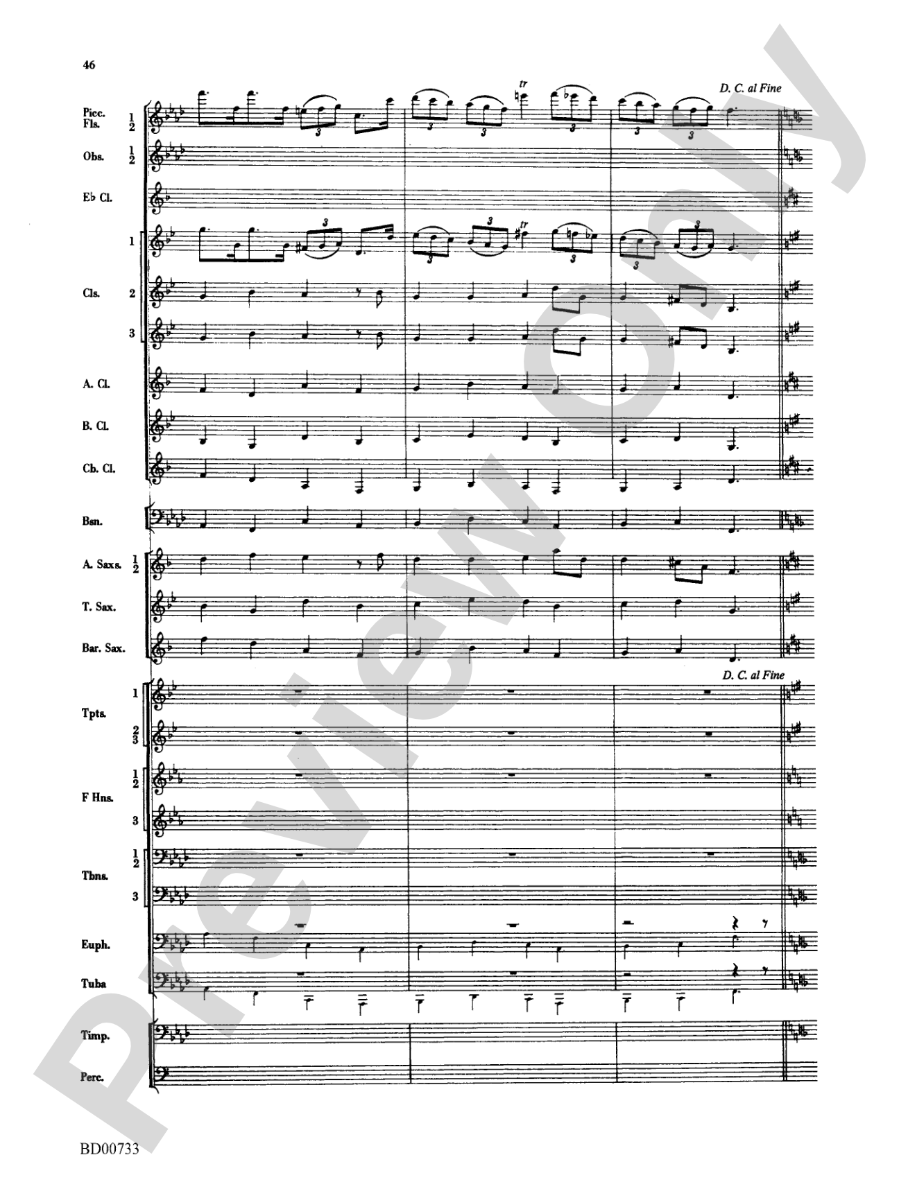Water Music Suite: Concert Band Conductor Score & Parts
