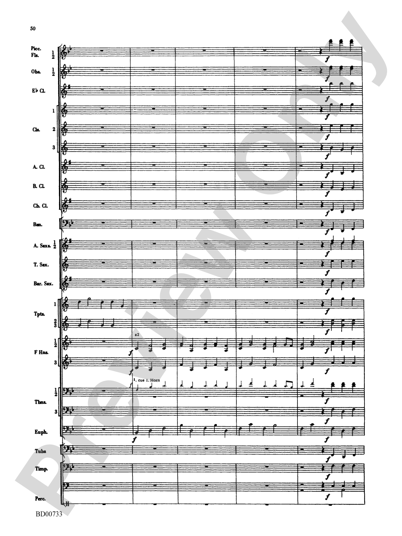 Water Music Suite: Concert Band Conductor Score & Parts