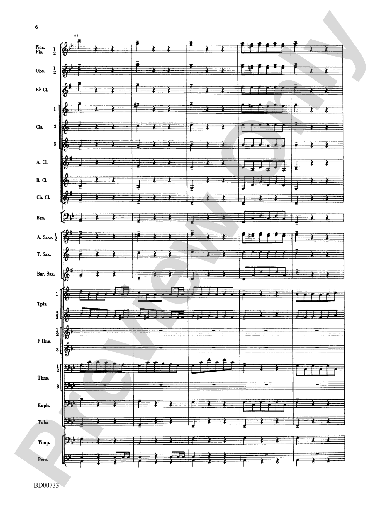 Water Music Suite: Concert Band Conductor Score & Parts