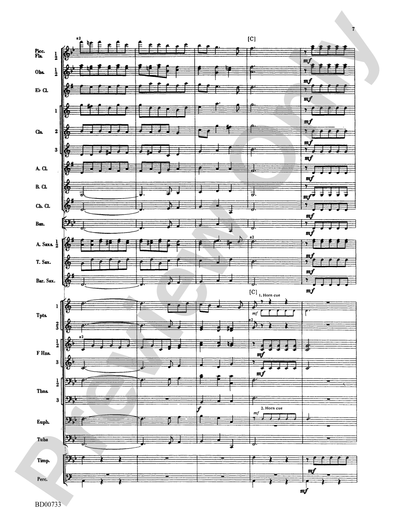Water Music Suite: Concert Band Conductor Score & Parts