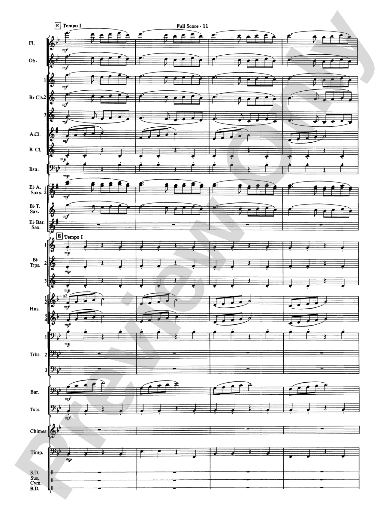 Ding! Dong! Merrily on High: Concert Band Conductor Score & Parts