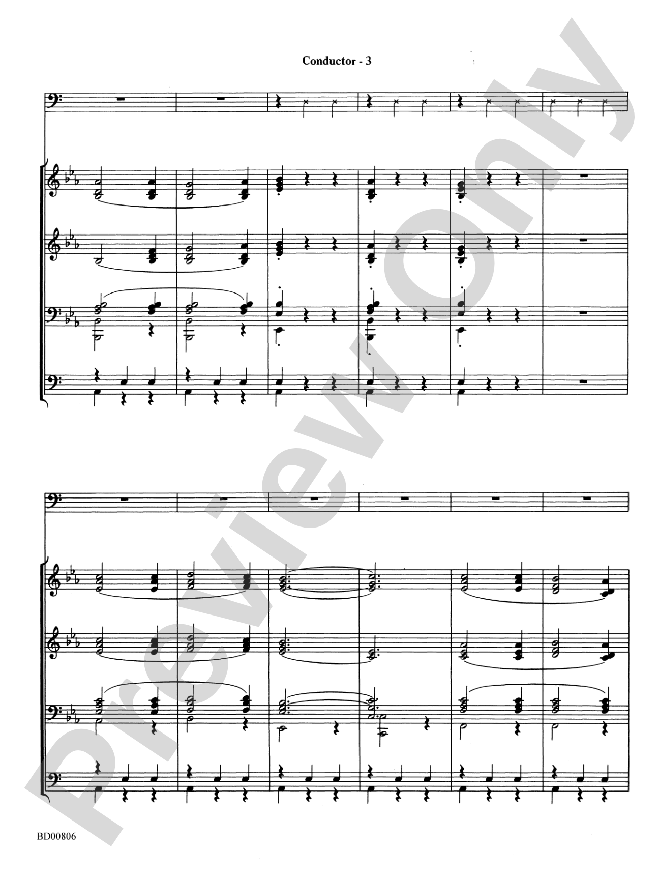 Second Concerto for Faculty and Band: Concert Band Conductor Score & Parts